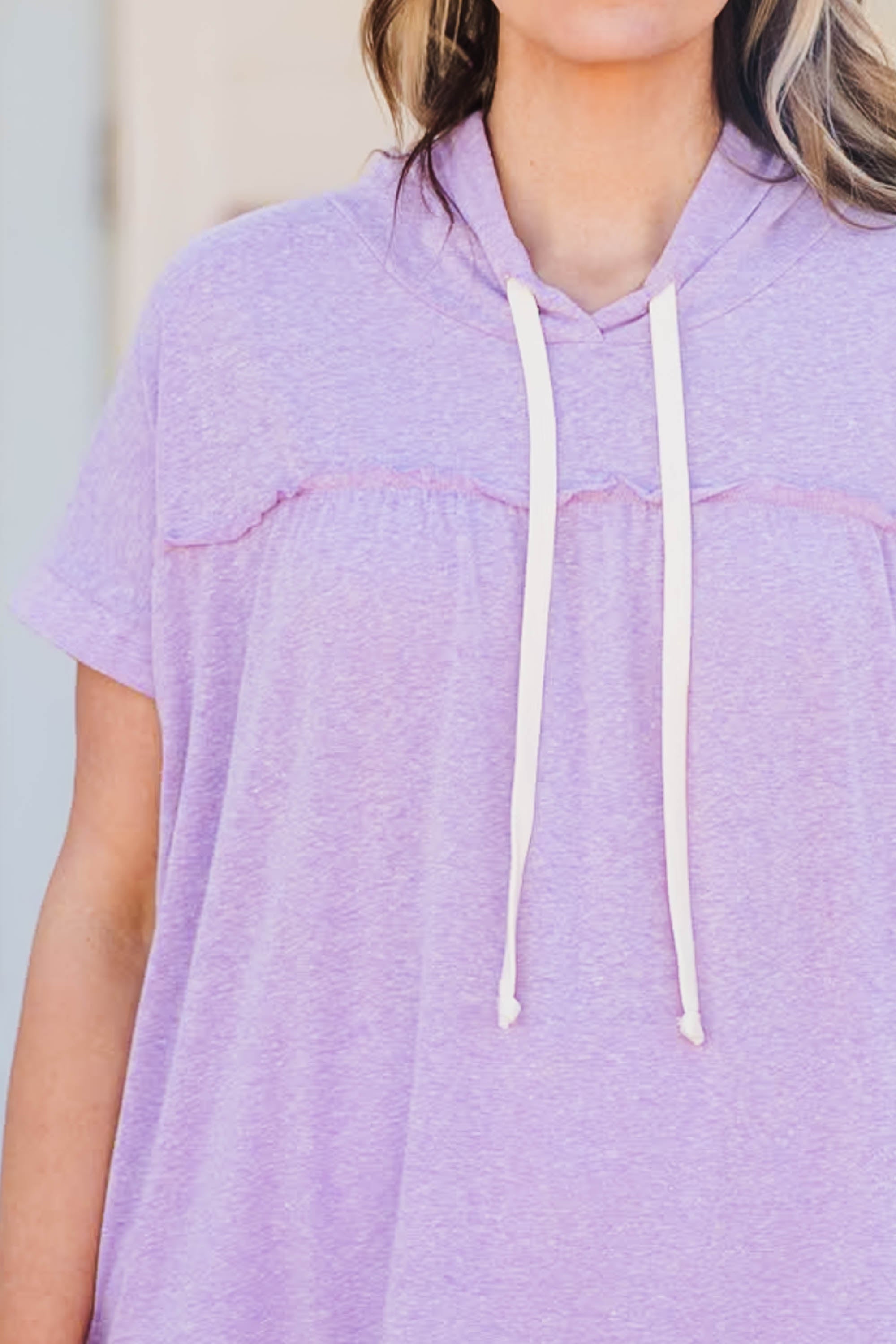 Would You Rather Hoodie, Lilac