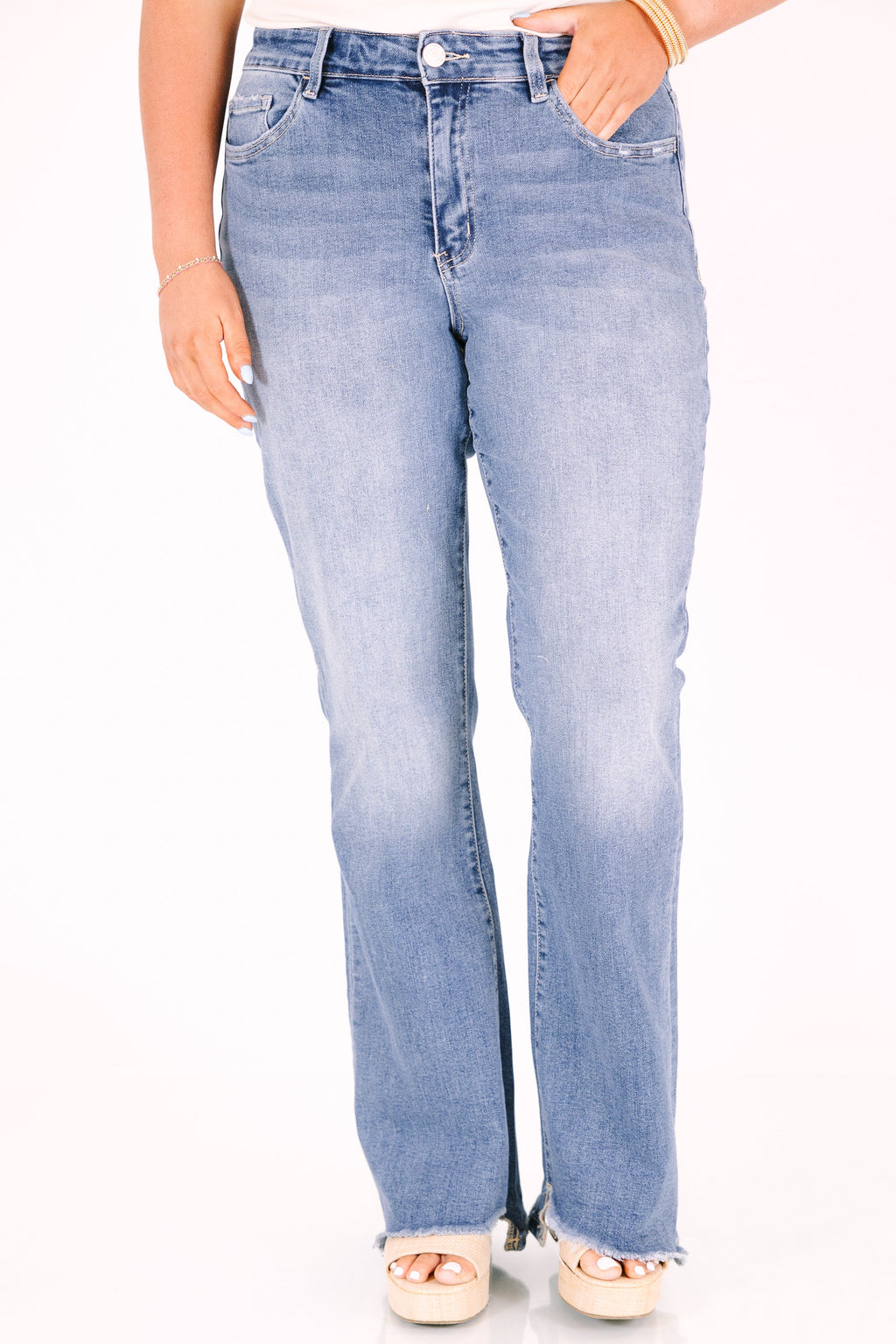 Written In The Stars Jeans, Light Wash