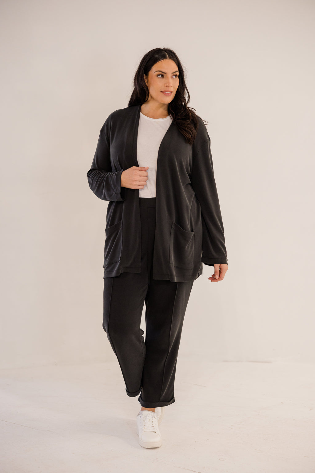 Lafayette Knit Jacket, Black