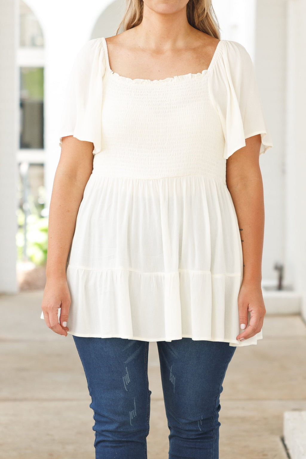 You And I Top, Ivory