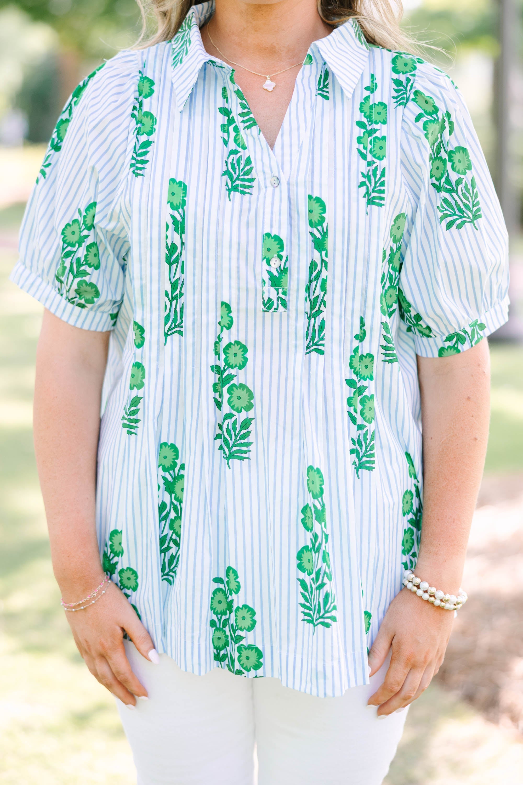 You Belong With Me Top, Green