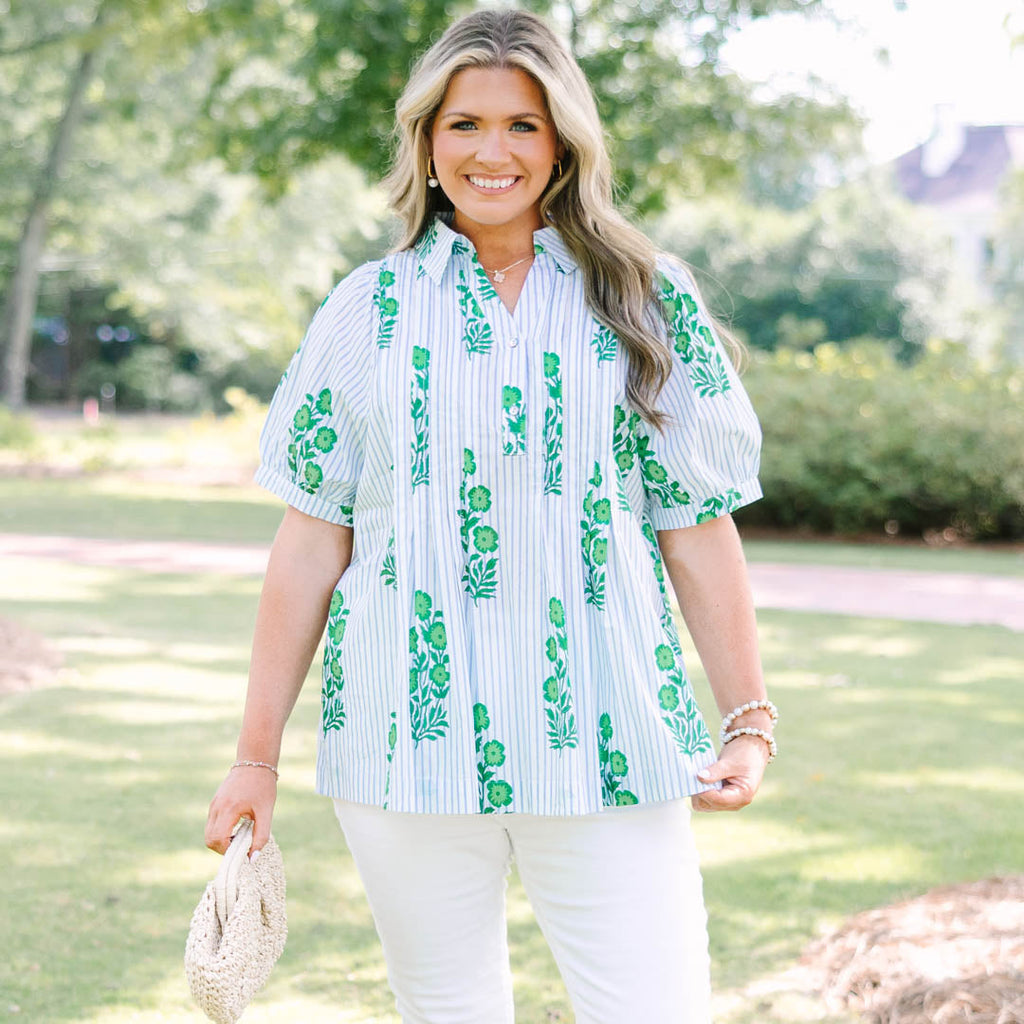 You Belong With Me Top, Green