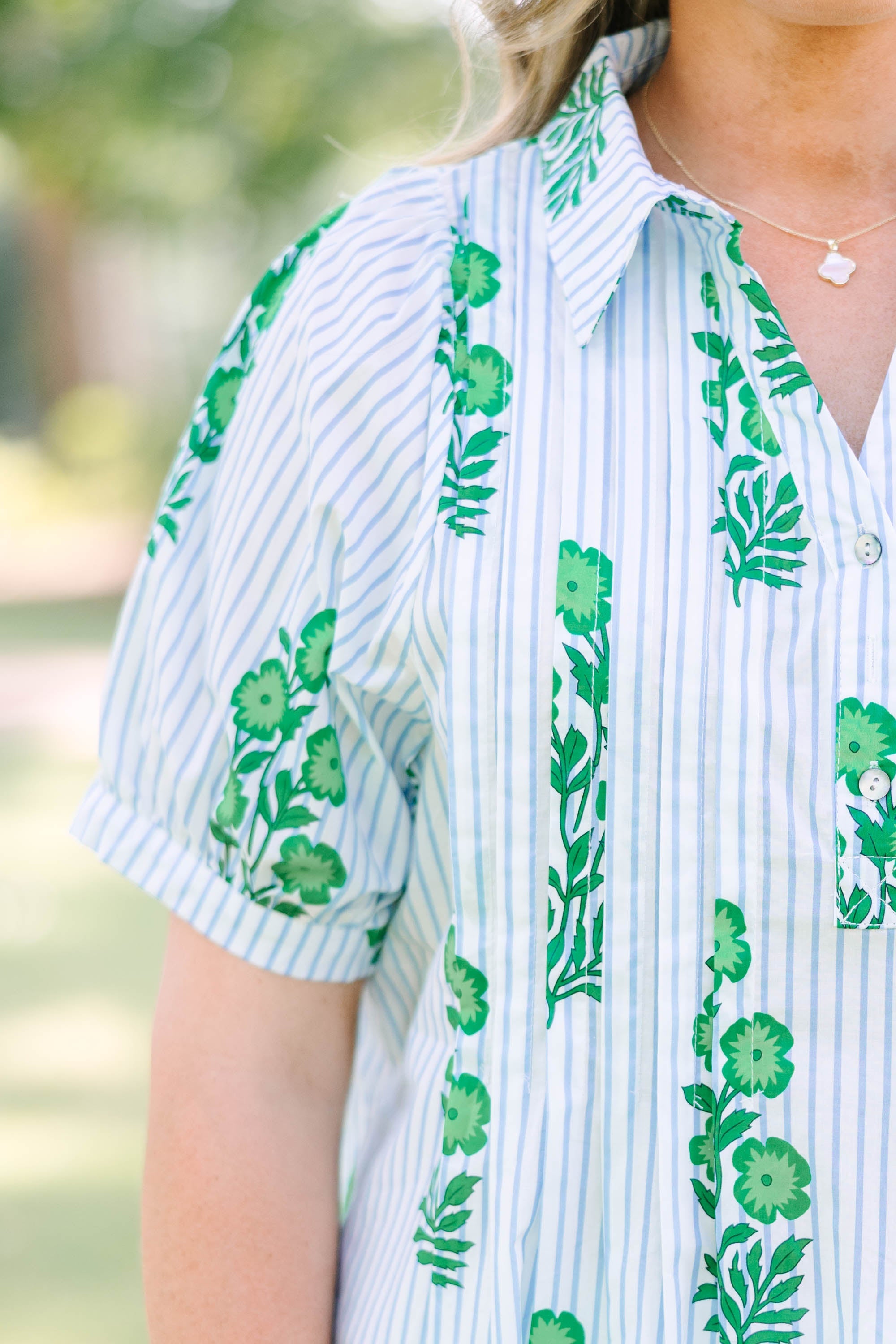 You Belong With Me Top, Green