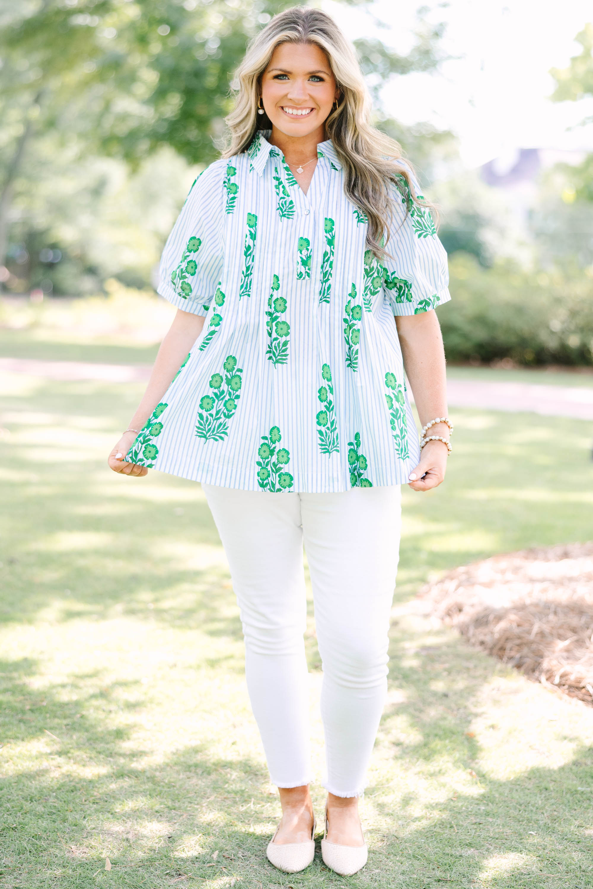 You Belong With Me Top, Green