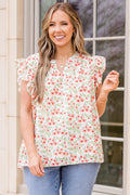 You Grow Girl Top, White