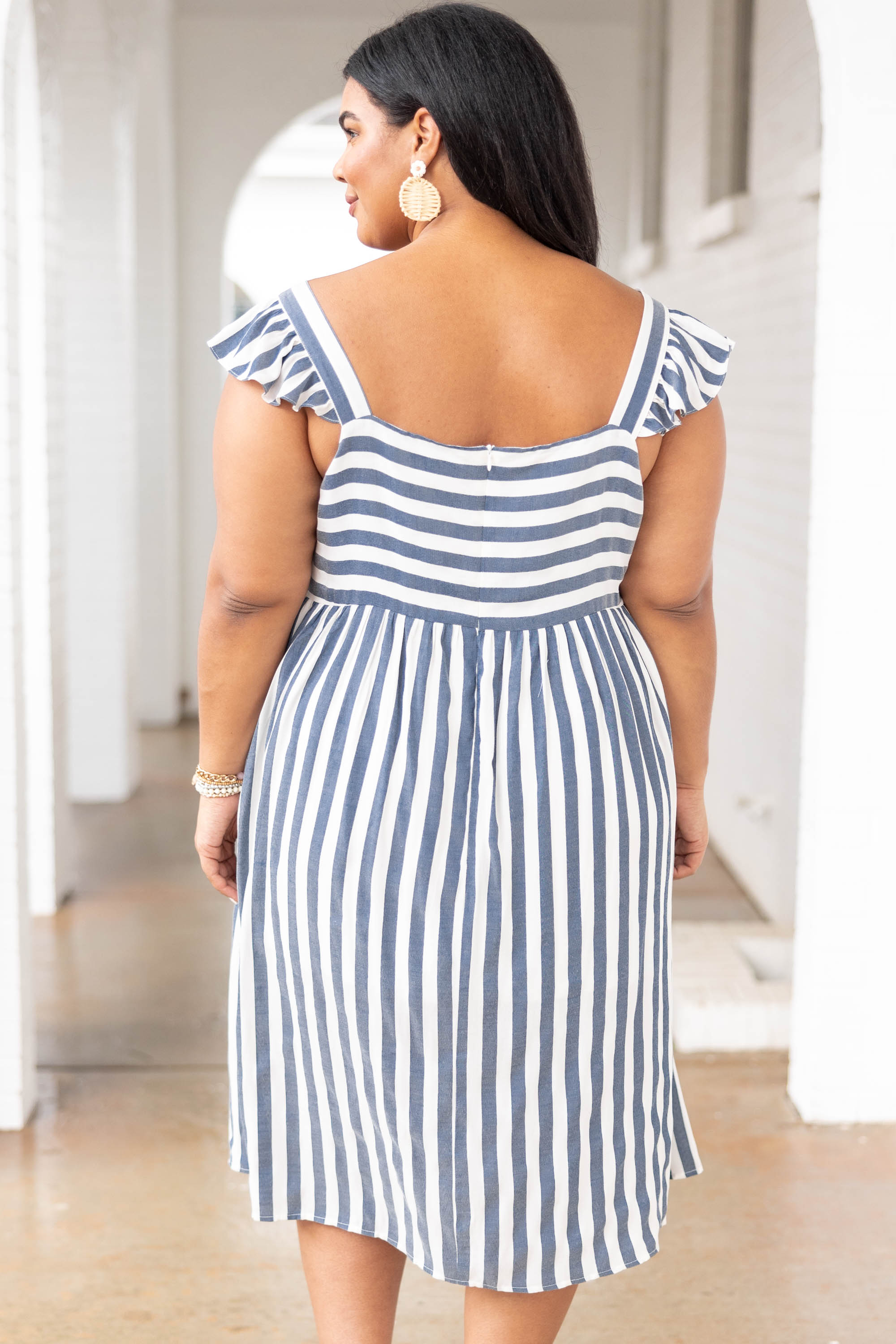 You Just Wait Dress, Denim