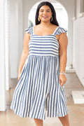You Just Wait Dress, Denim