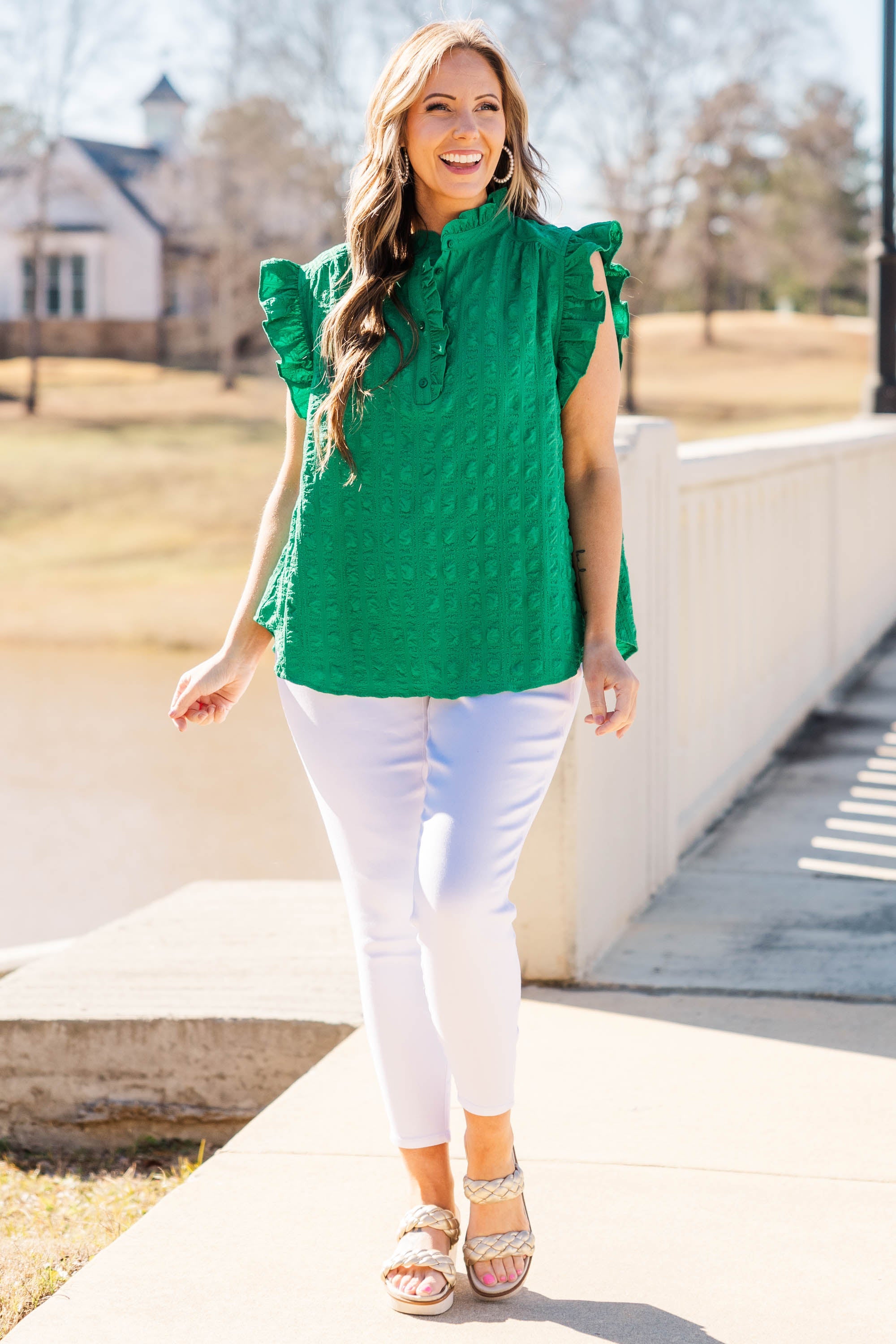 1822 Denim: You Know I'm The One Jeans, White