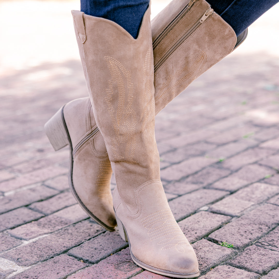 You Know Who Boots, Taupe