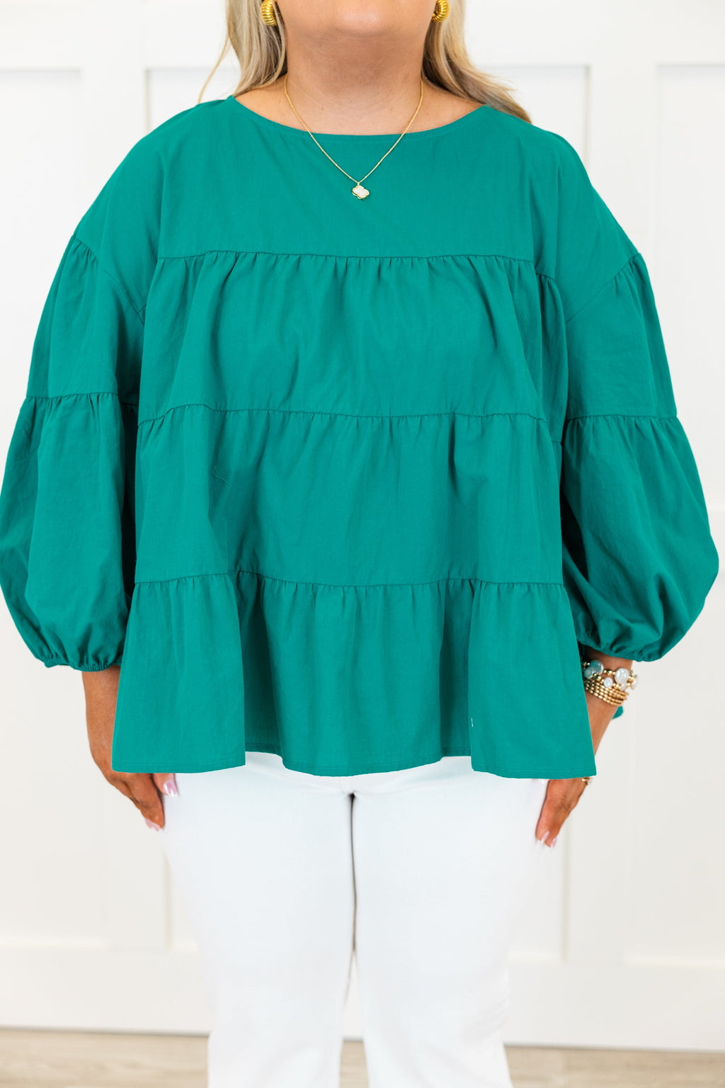 You Look So Perfect Top, Emerald