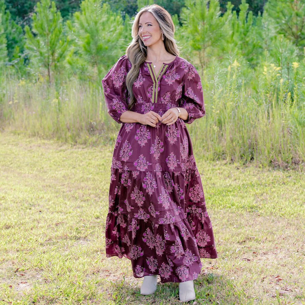 You Remind Me Dress, Purple