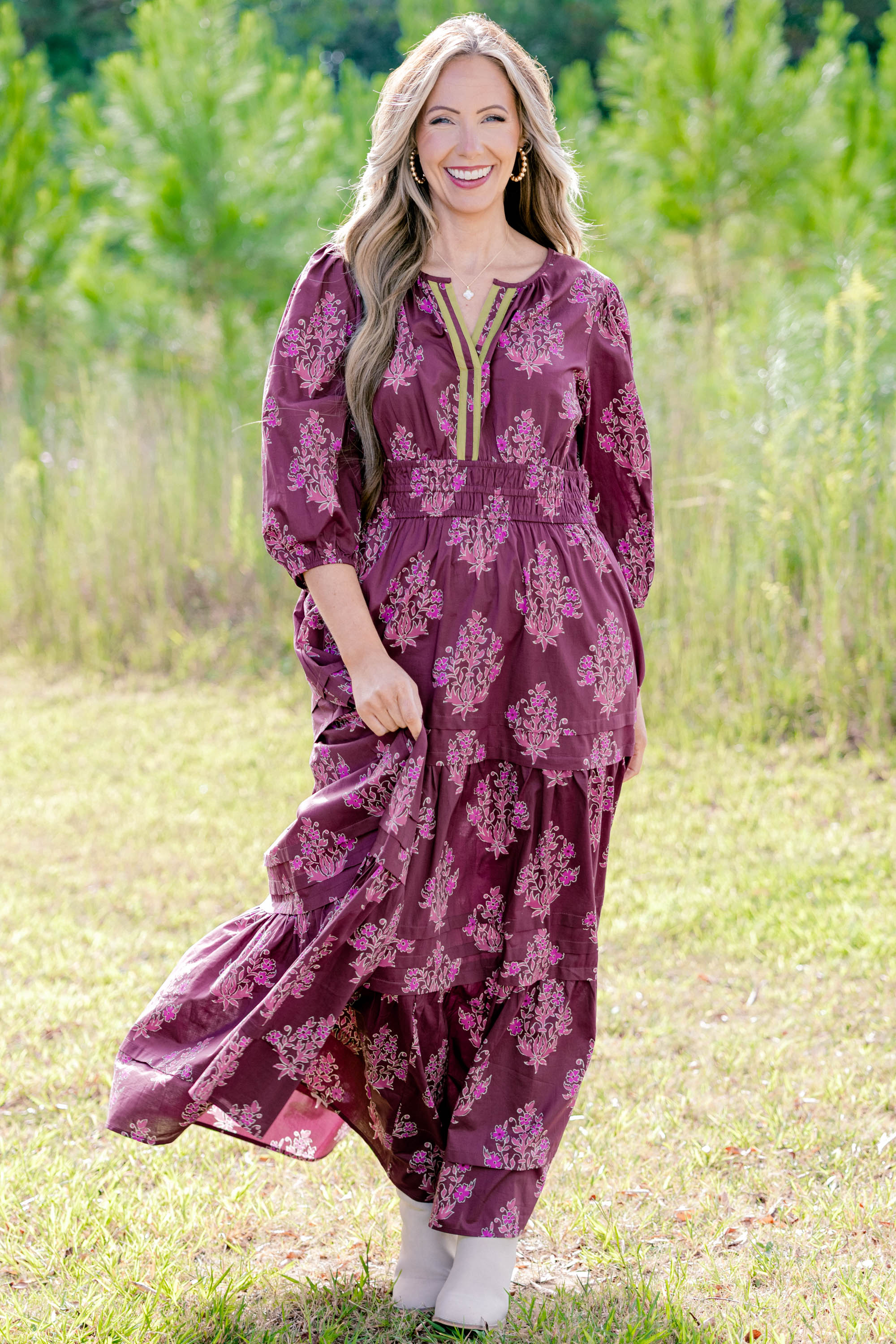 You Remind Me Dress, Purple