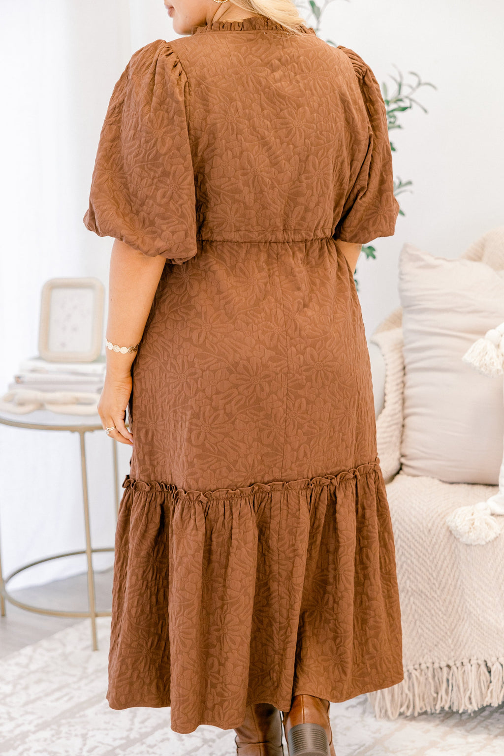 You'll See Soon Dress, Dark Brown