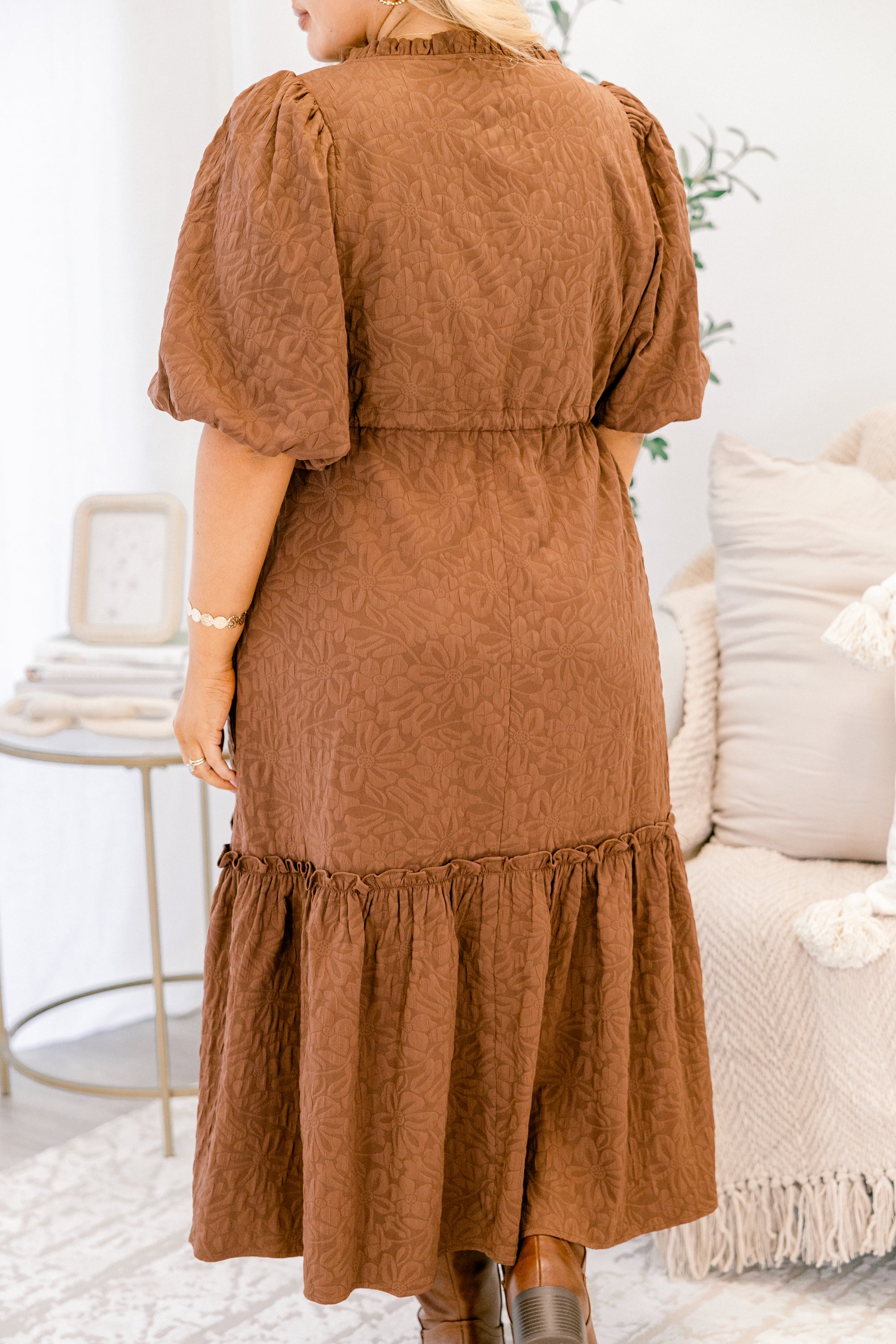 You'll See Soon Dress, Dark Brown