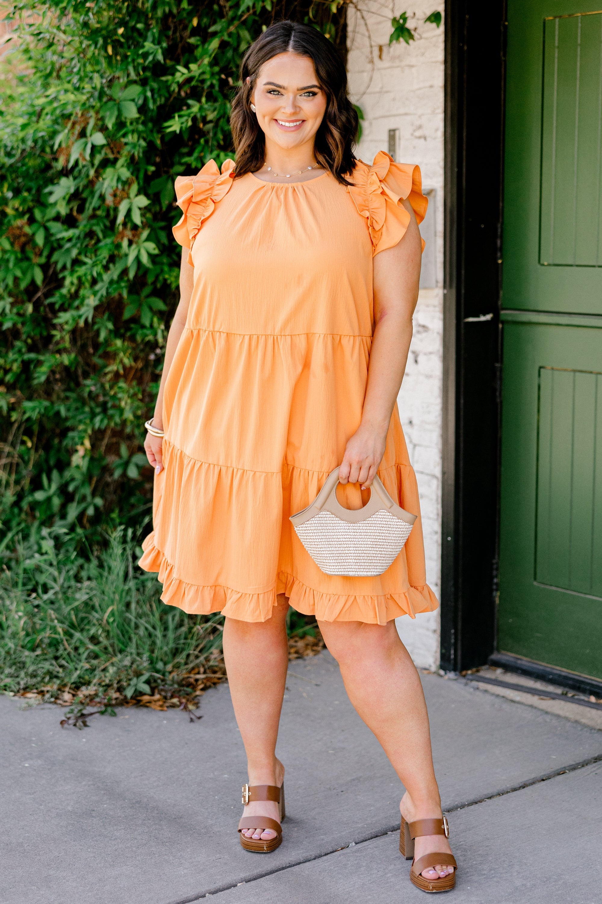 You're A Cutie Dress, Orange