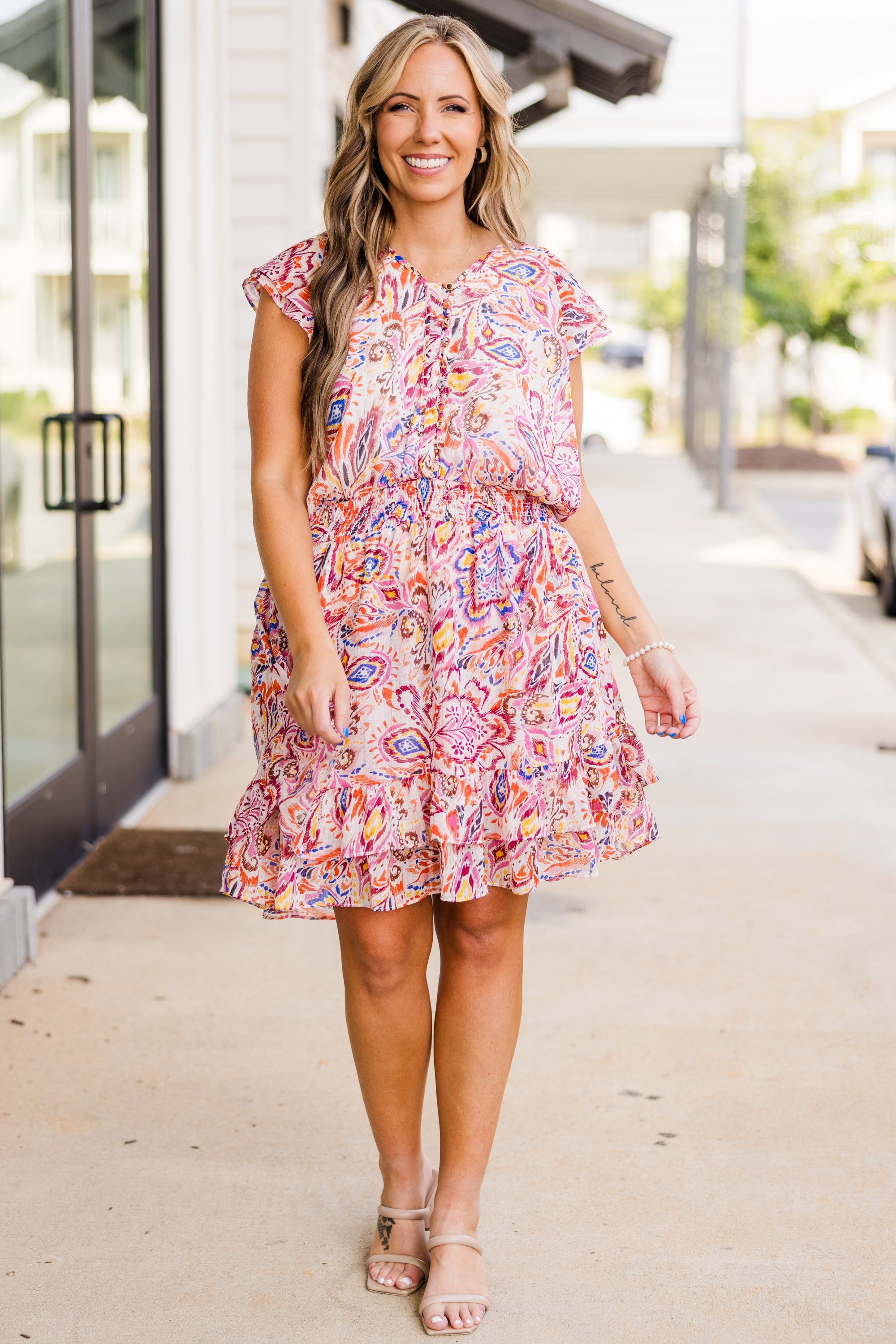 You're All I Want Dress, Pink