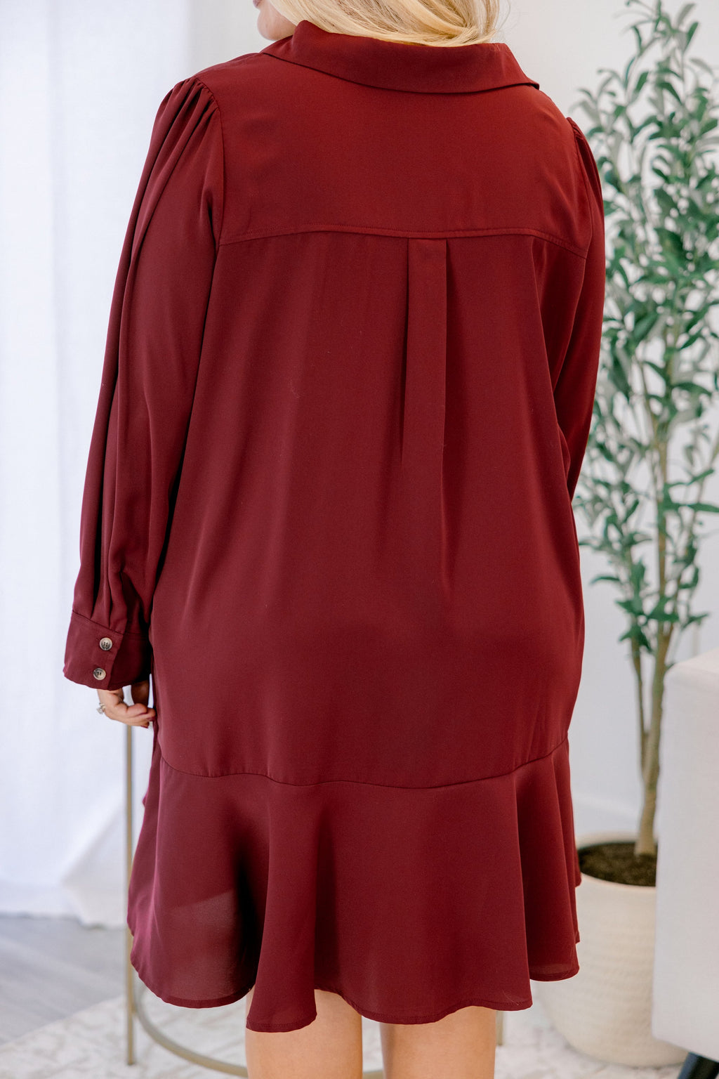 You're Too Sweet Dress, Burgundy