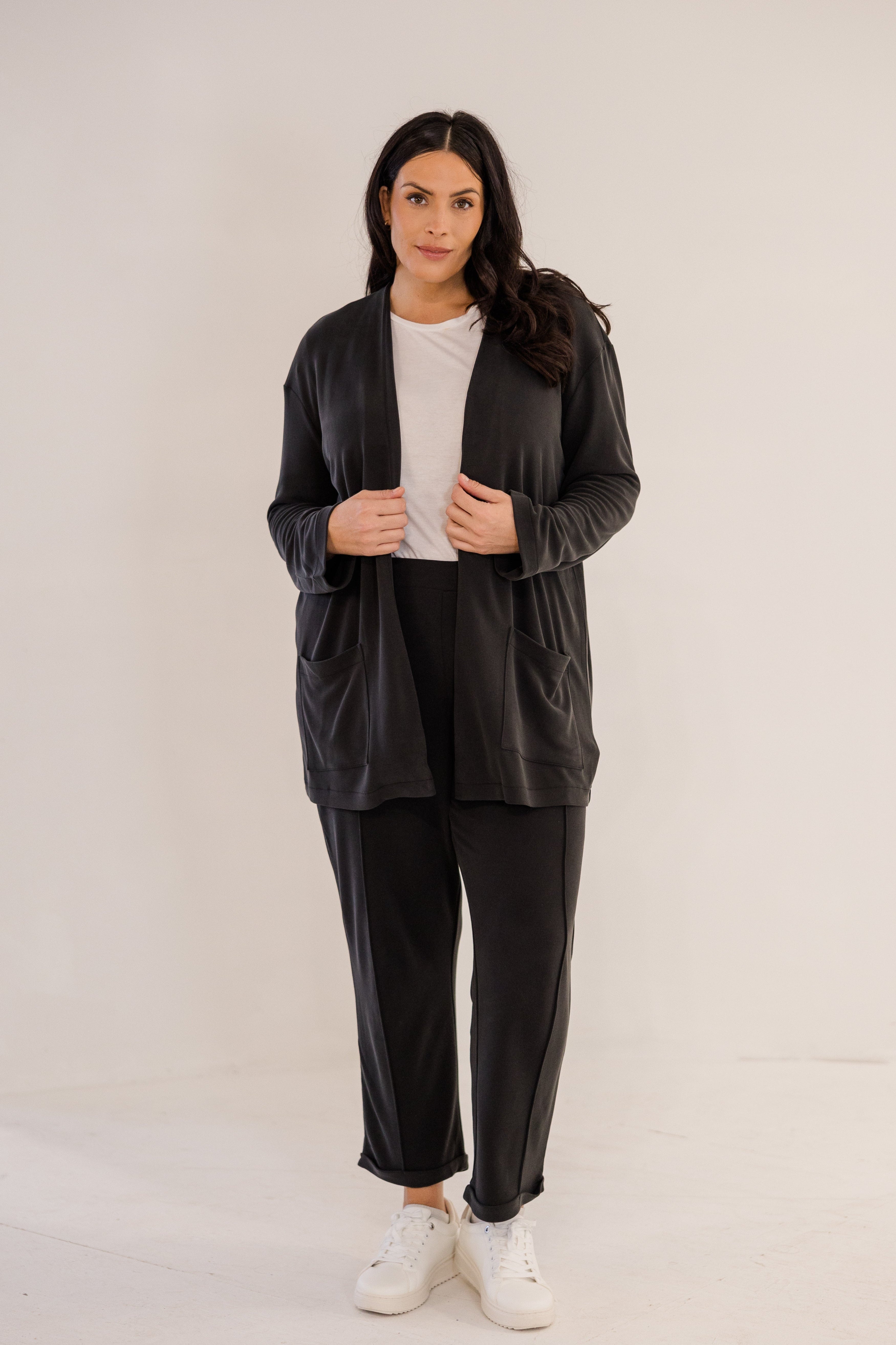 Lafayette Knit Jacket, Black