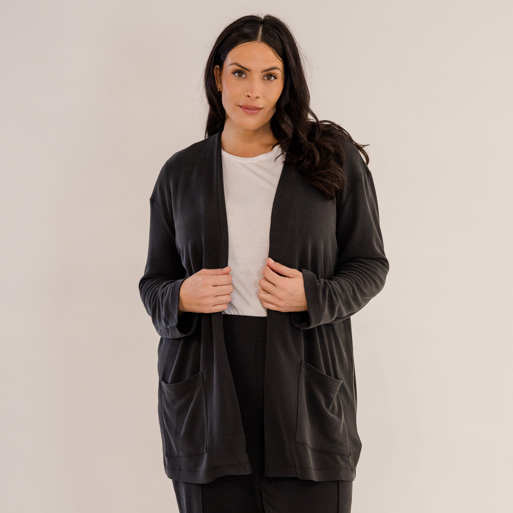 Lafayette Knit Jacket, Black