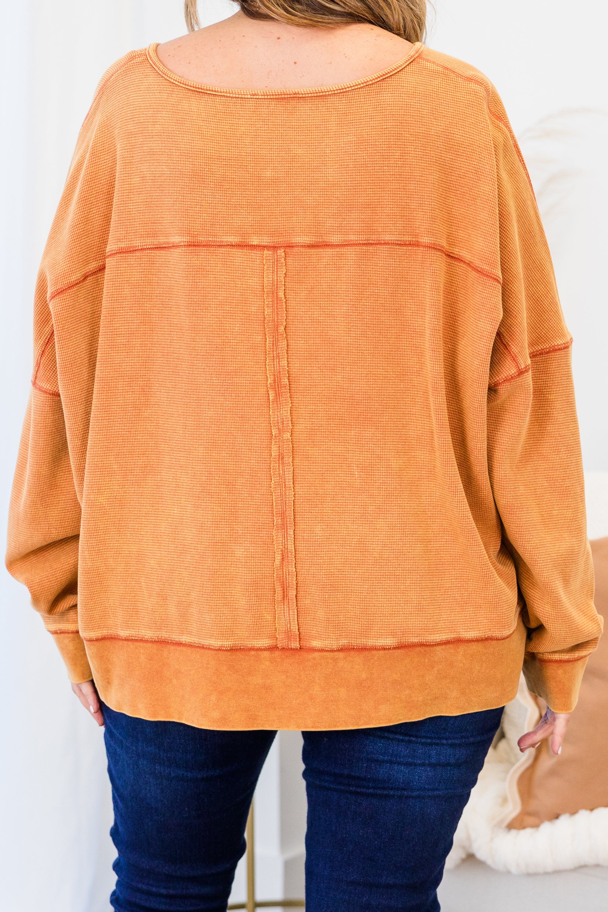 Zinnia Top, Orange