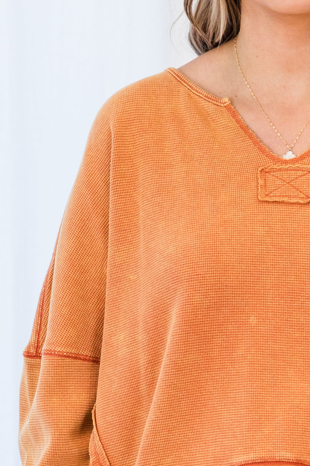 Zinnia Top, Orange