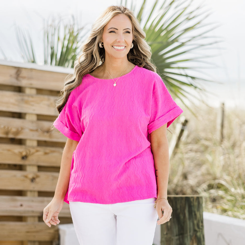 Zone Top, Hot Magenta