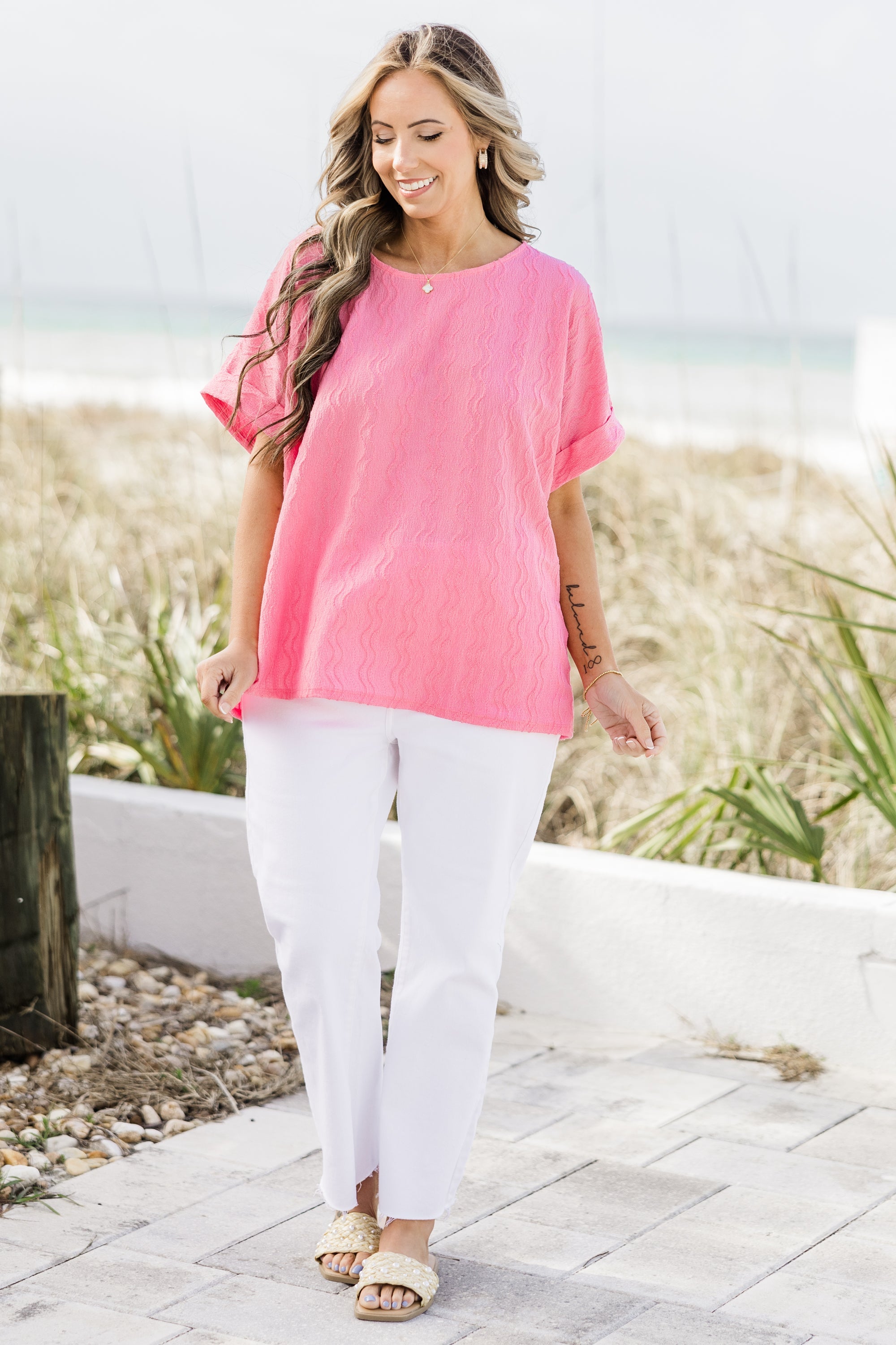 Zone Top, Pink