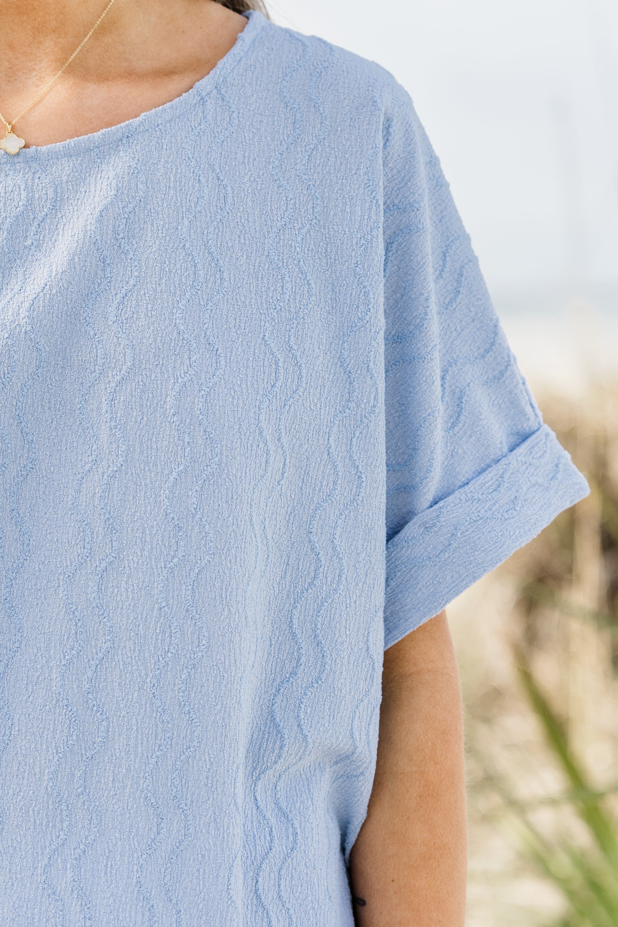 Zone Top, Sky Blue