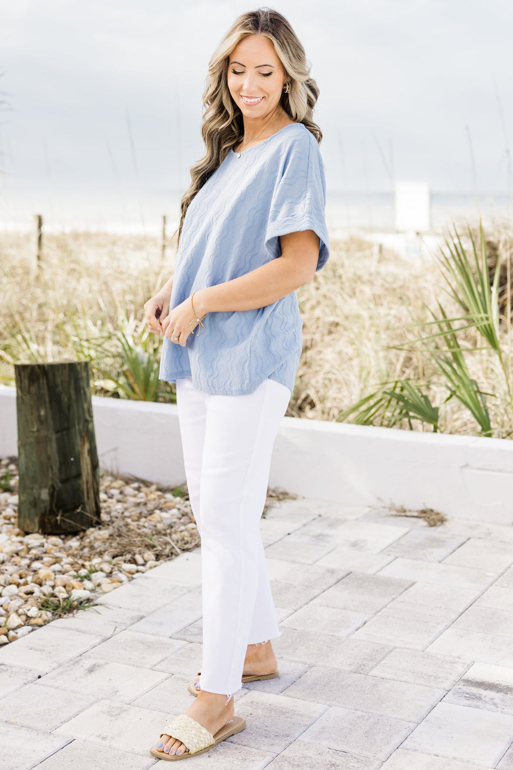 Zone Top, Sky Blue