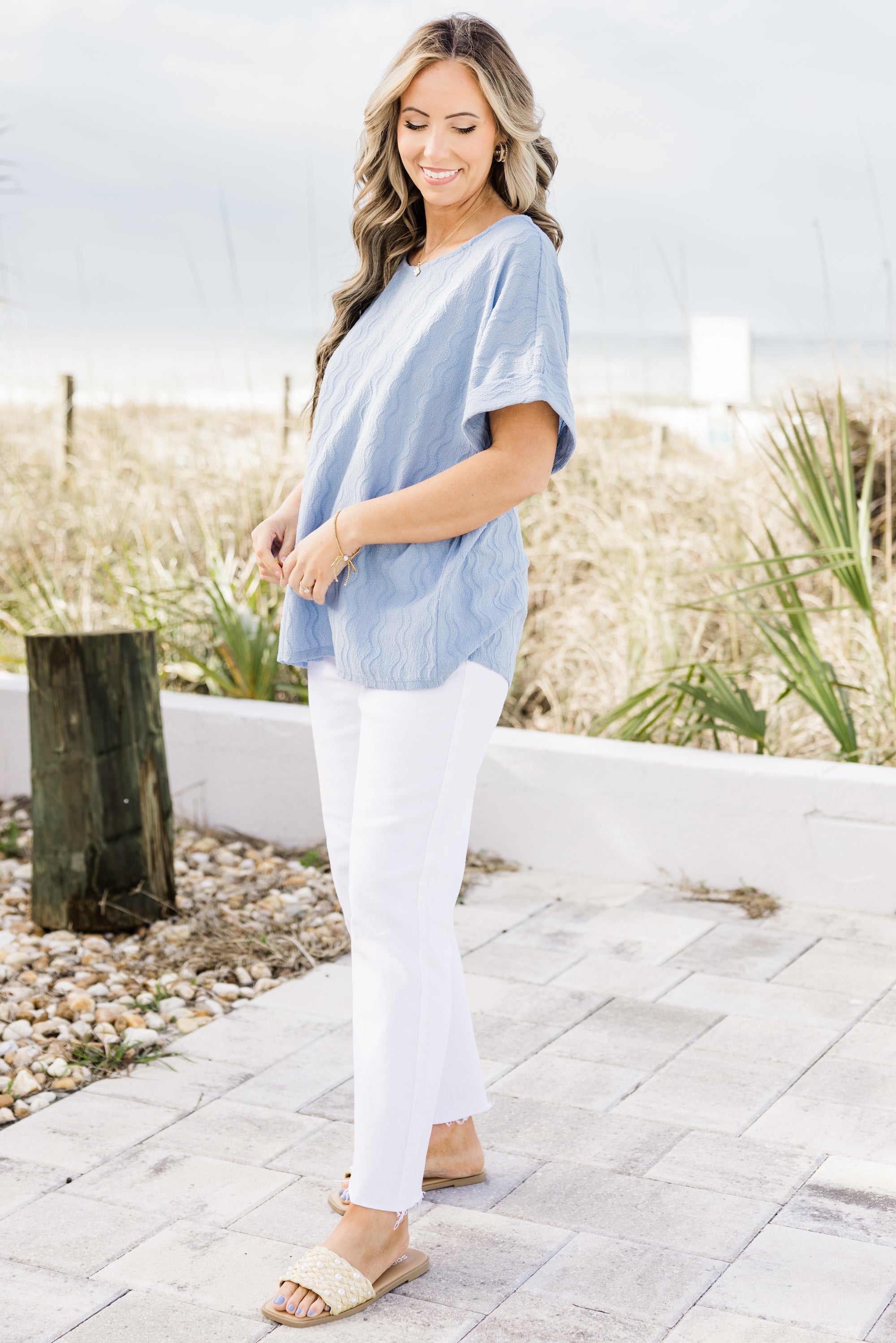 Zone Top, Sky Blue