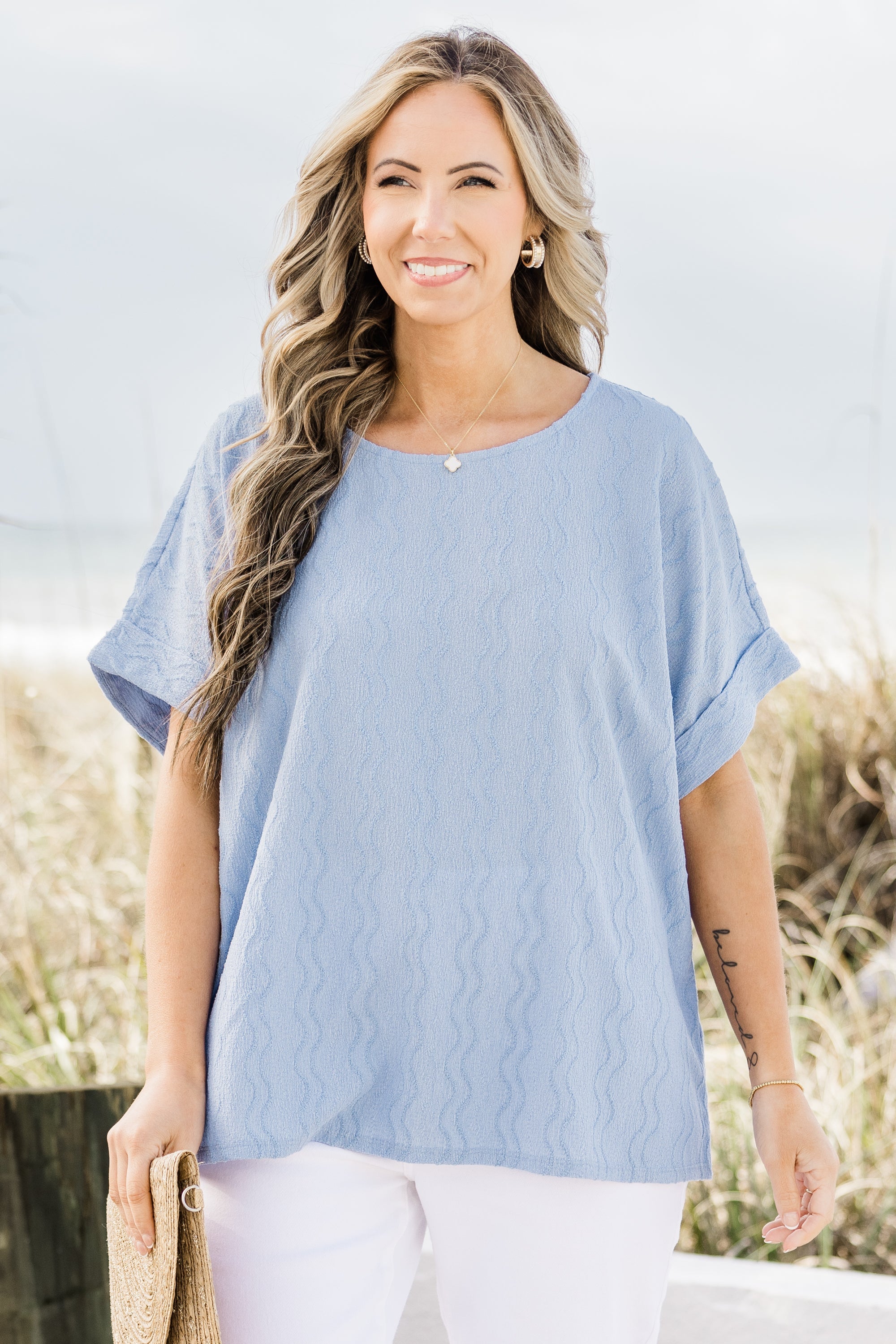 Zone Top, Sky Blue