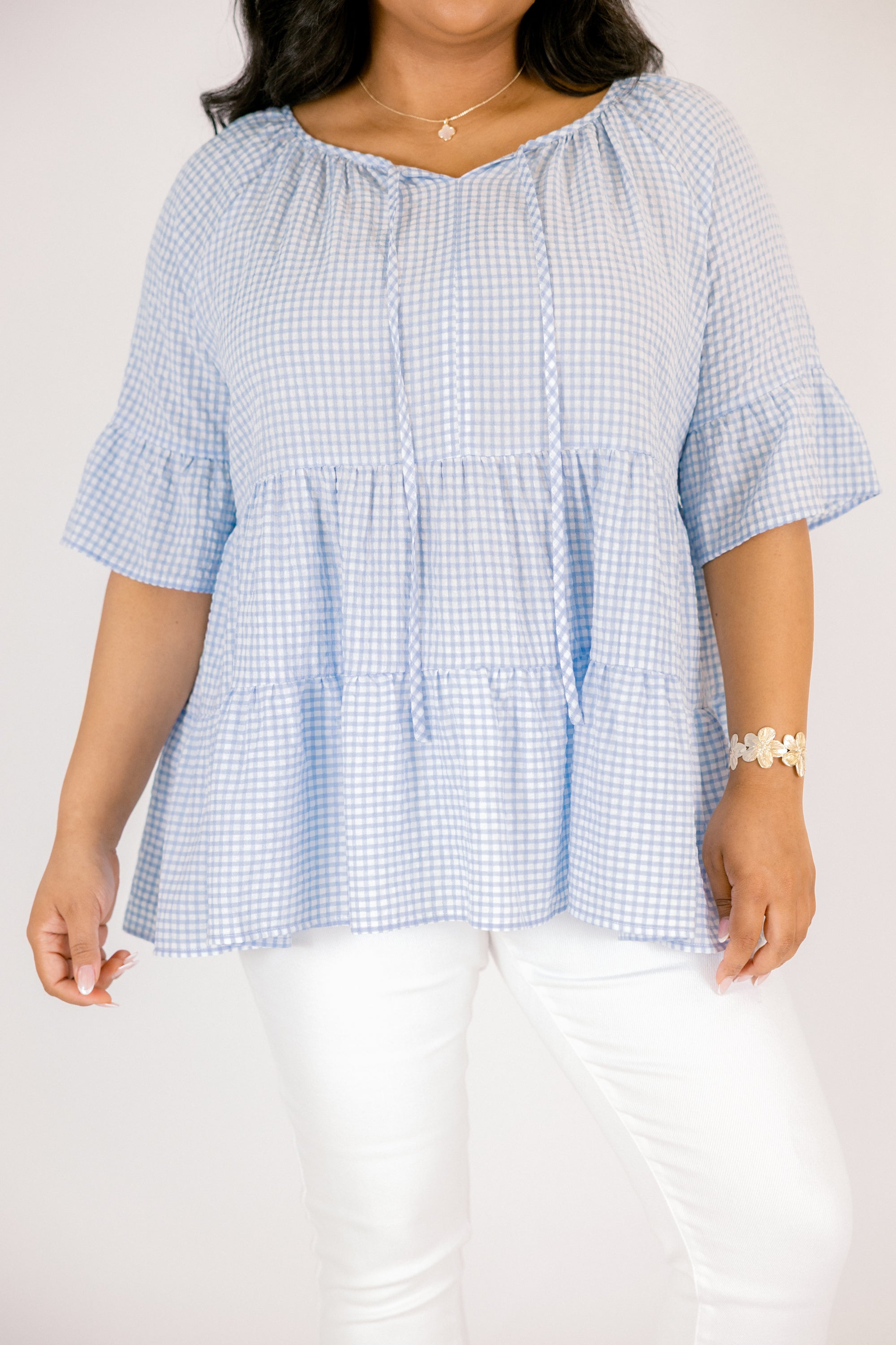 Admiring Me Top, Blue