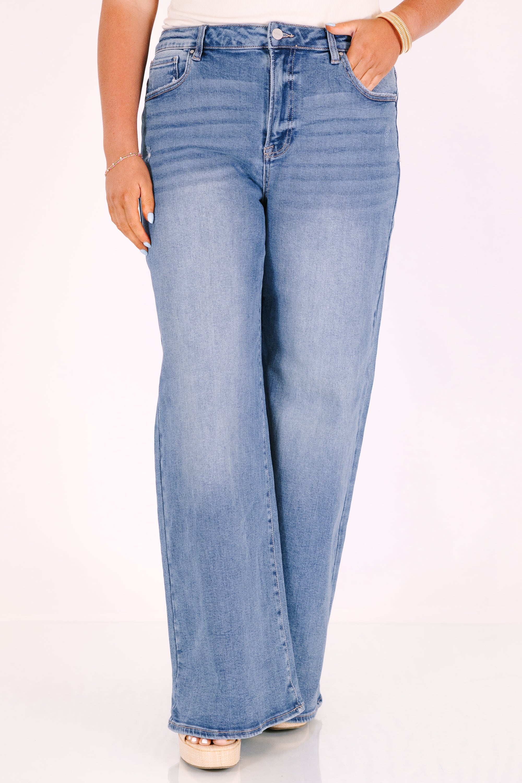 Alive And Well Jeans, Medium Wash