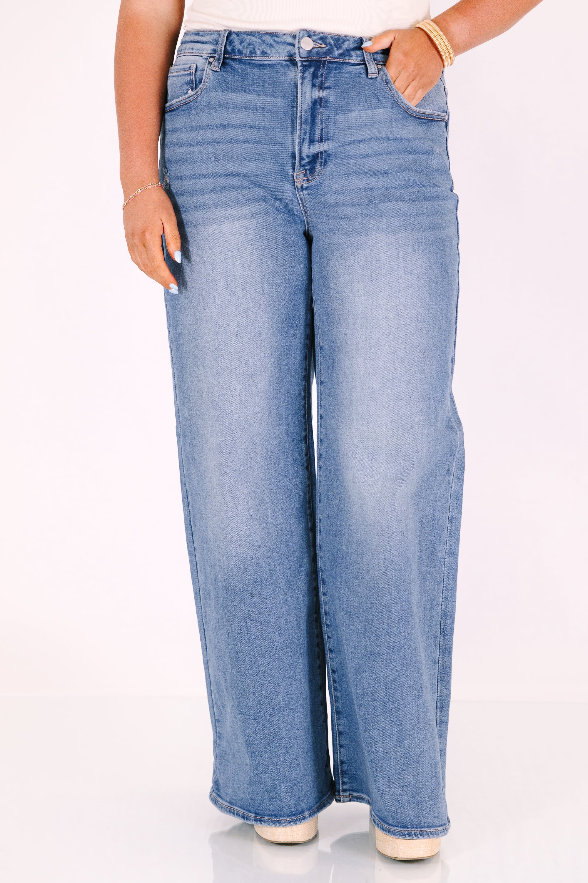 Alive And Well Jeans, Medium Wash