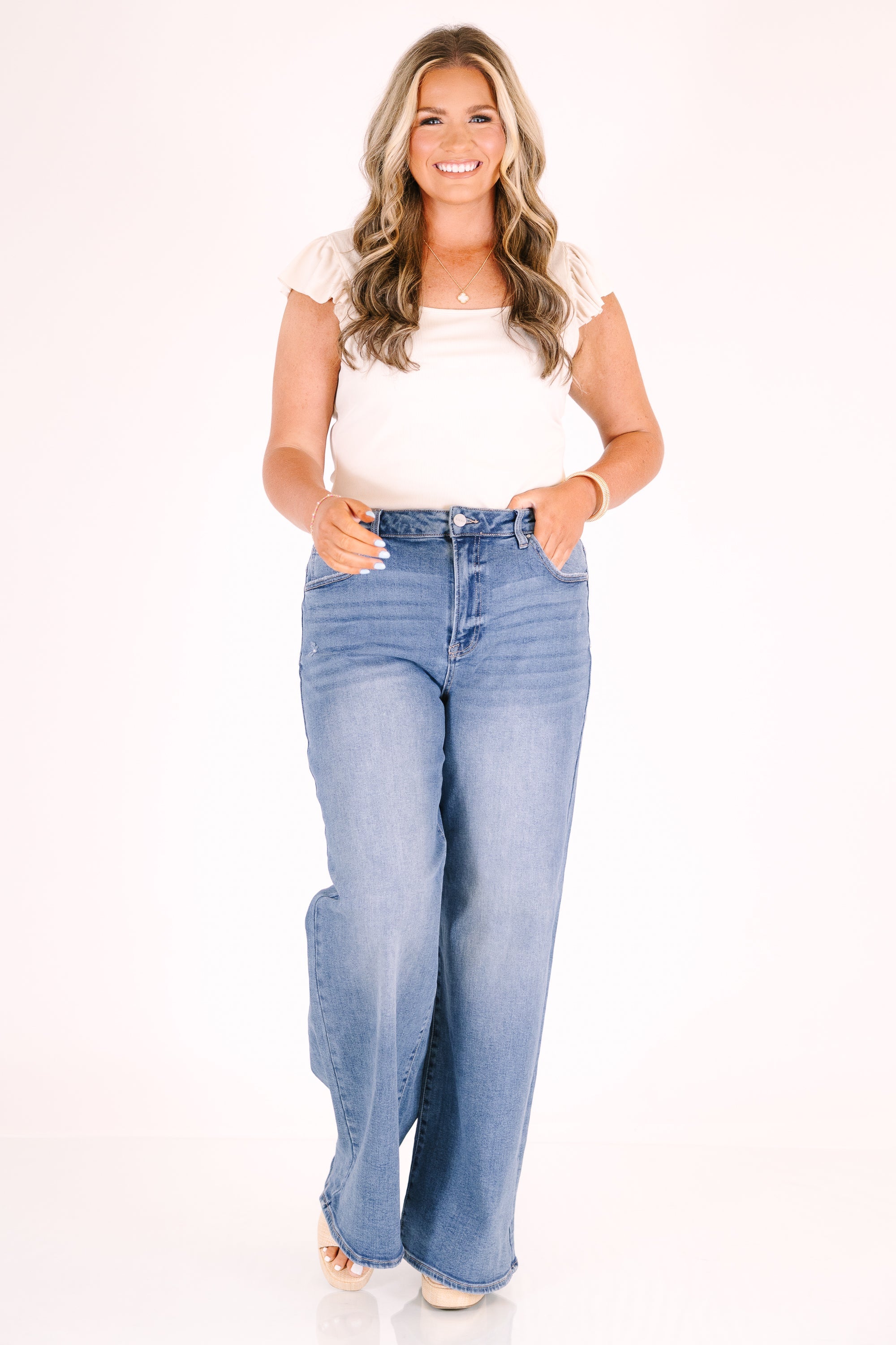 Alive And Well Jeans, Medium Wash