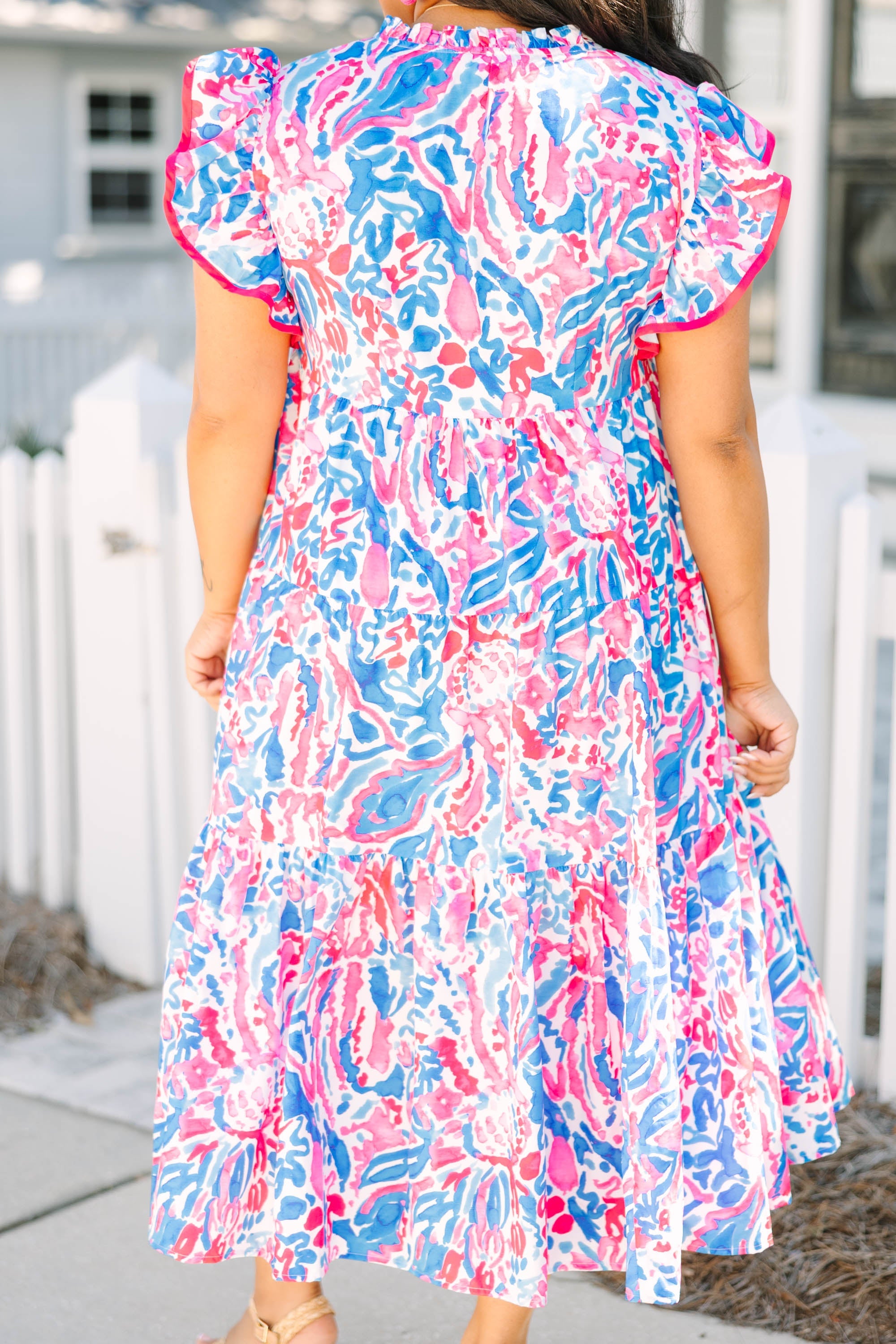 All About Last Night Dress, Pink