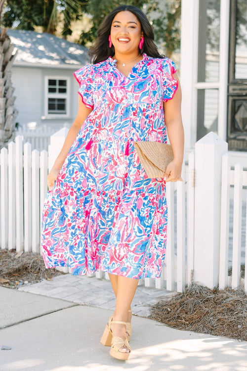 All About Last Night Dress, Pink
