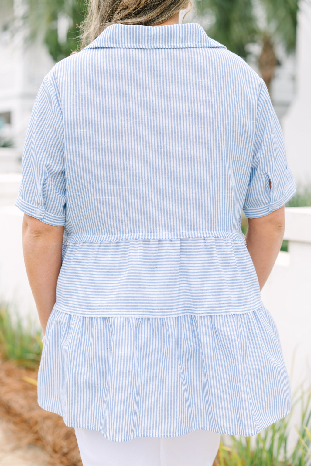 All For The Best Top, Blue