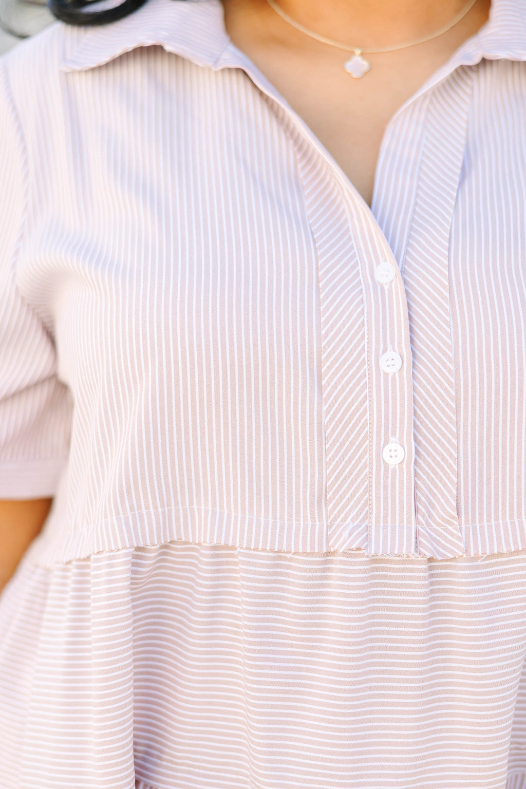 All For The Best Top, Brown