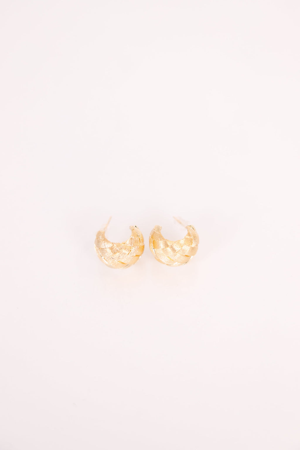 All In Good Time Earrings, Gold