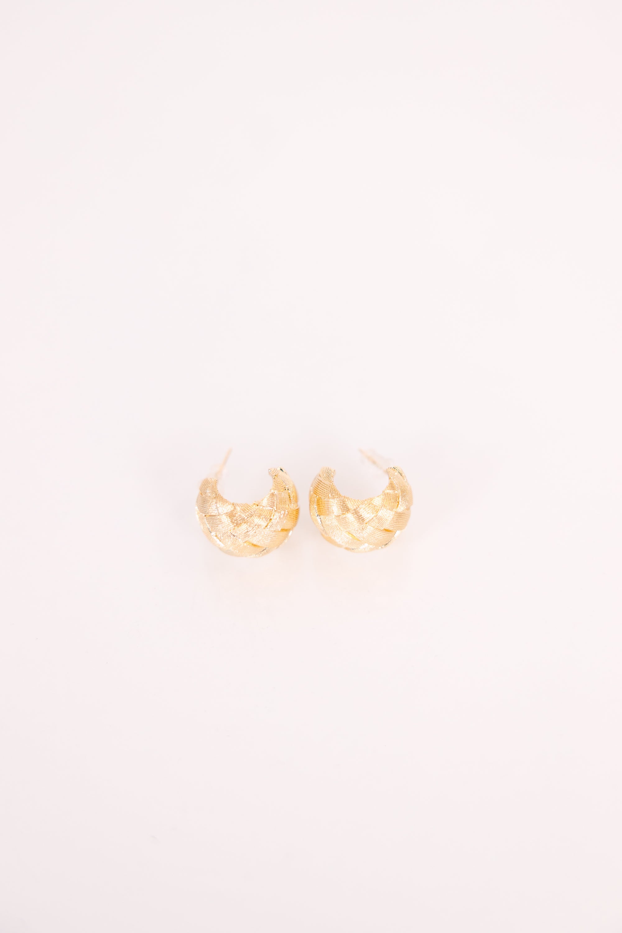All In Good Time Earrings, Gold