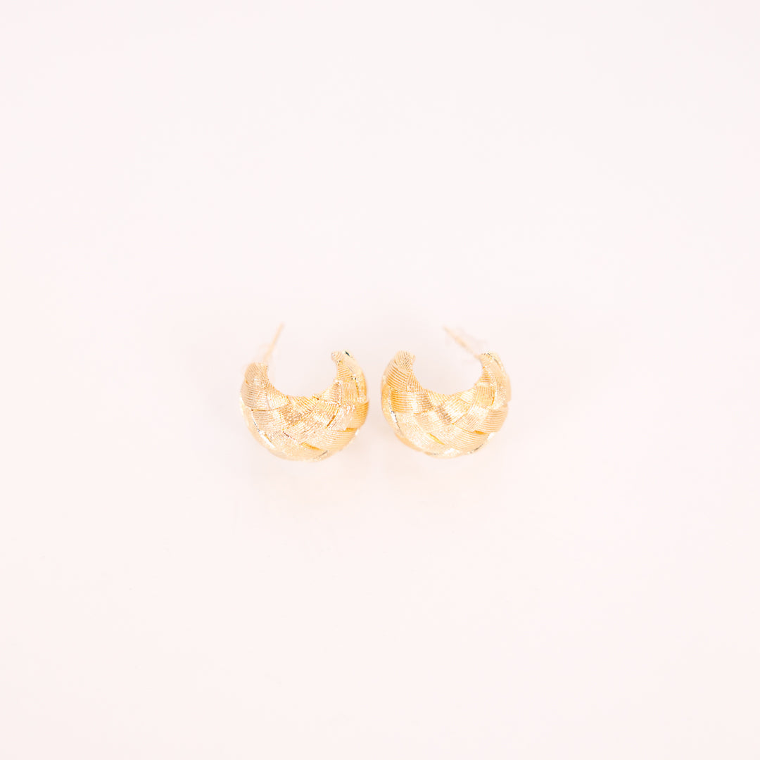 All In Good Time Earrings, Gold