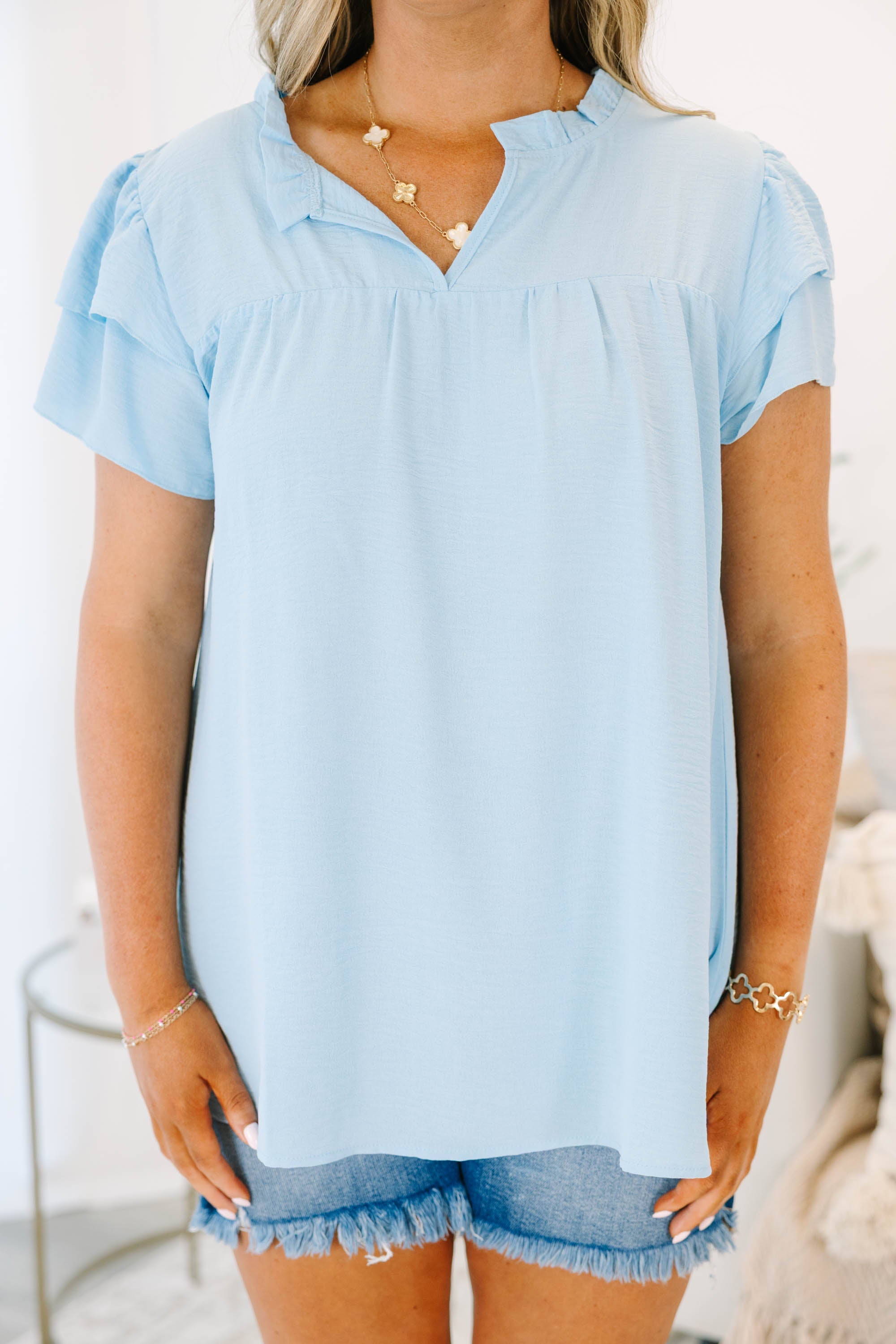 All Kindness Top, Blue