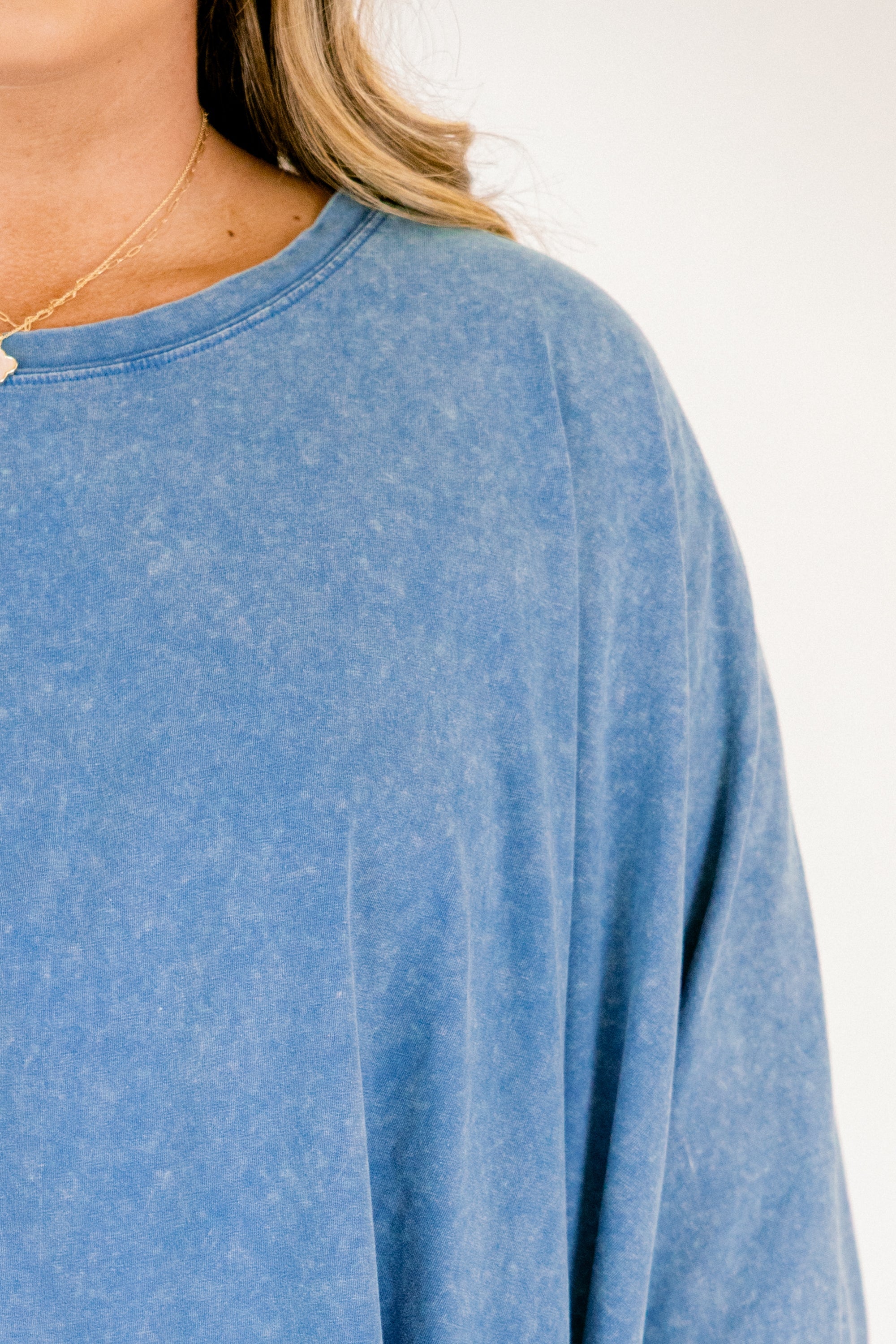 All So Nice Tunic, Blue