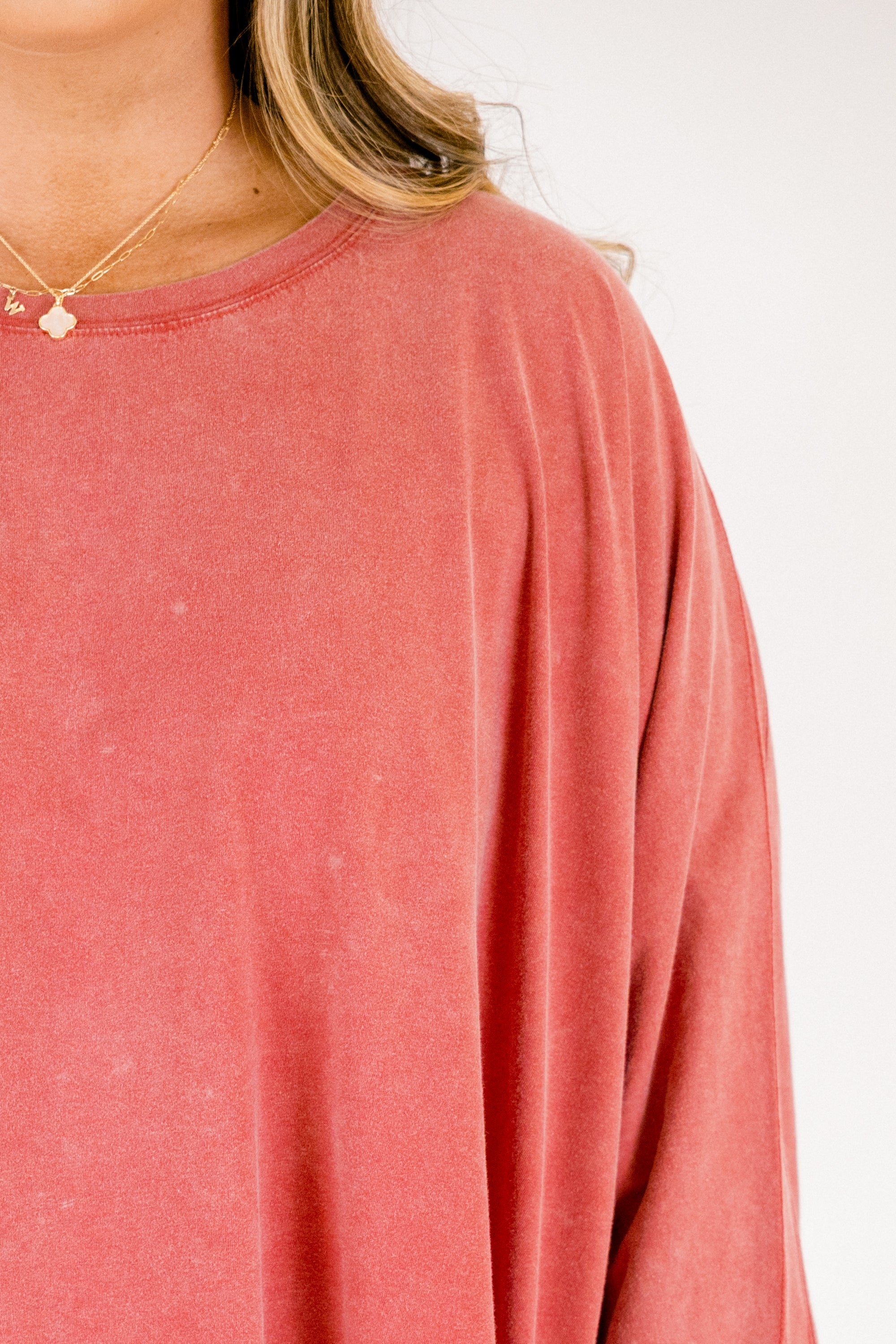 All So Nice Tunic, Red