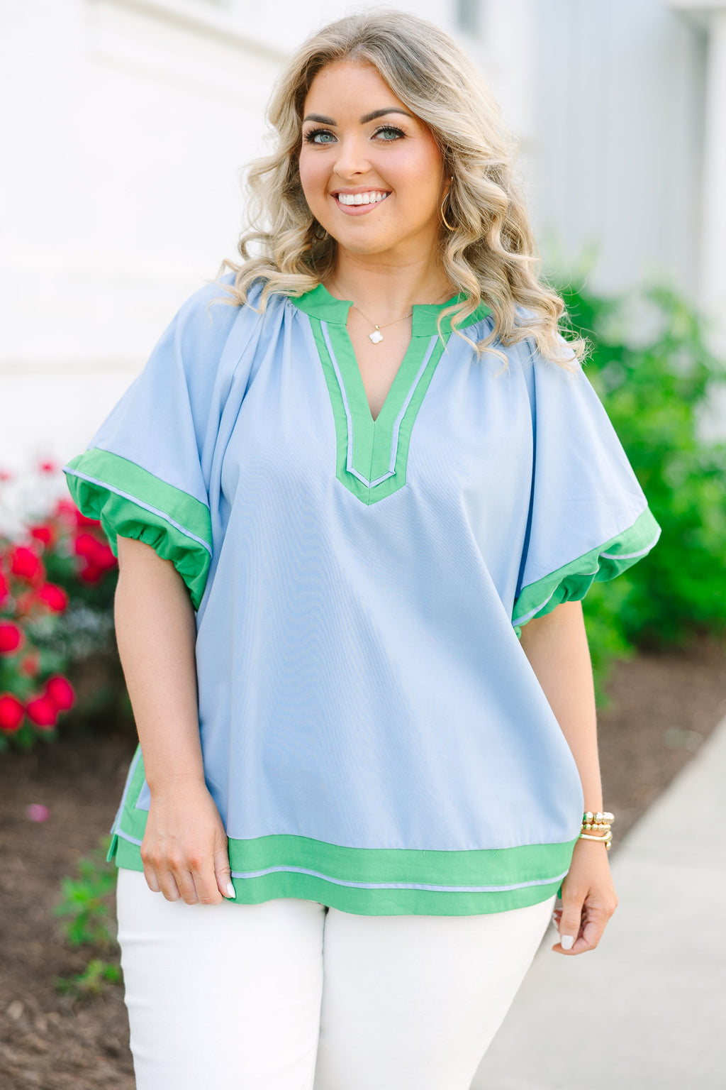 All That You Need Top, Blue