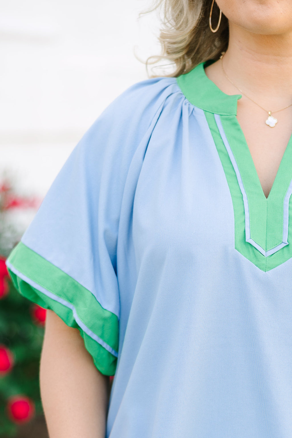 All That You Need Top, Blue
