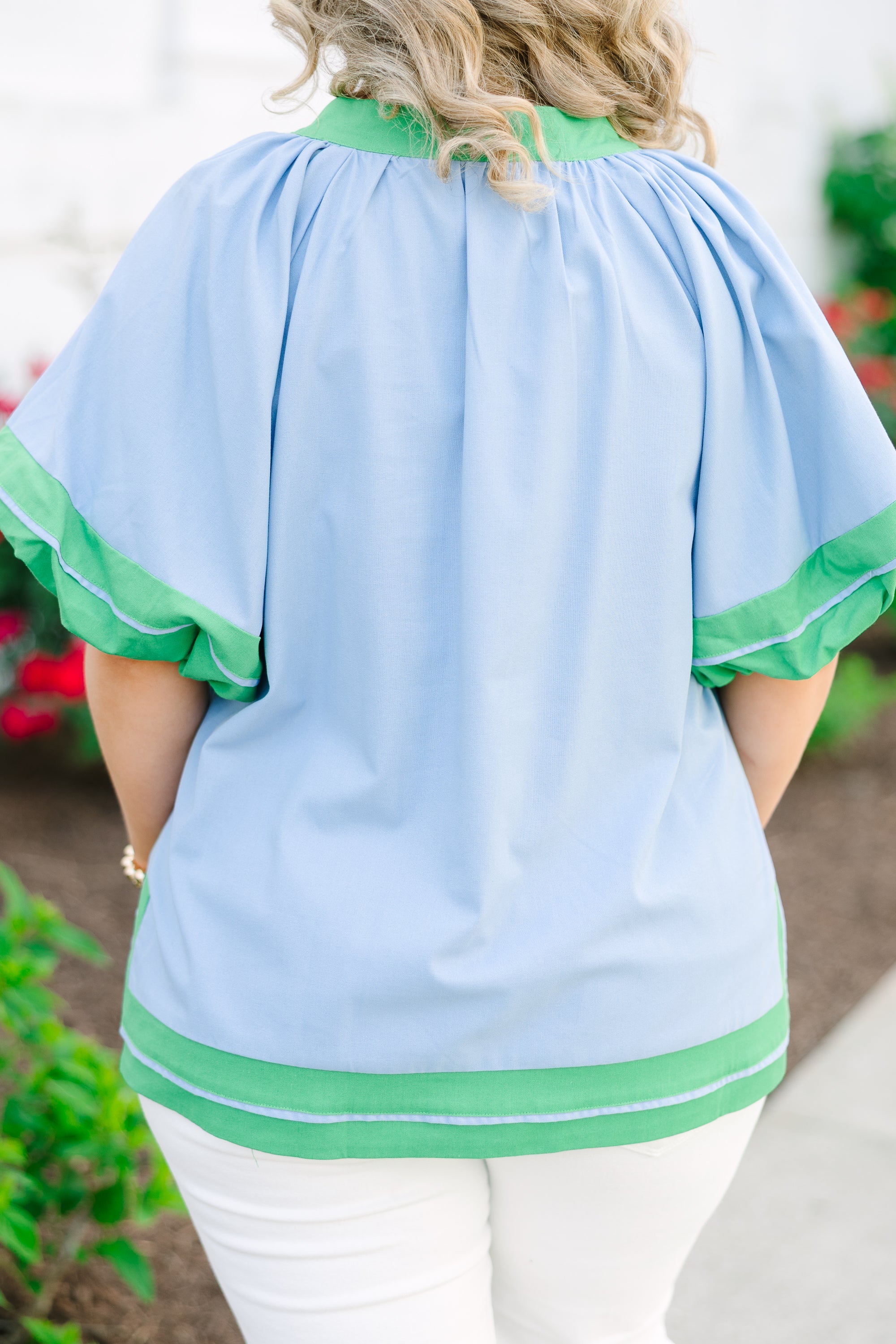 All That You Need Top, Blue