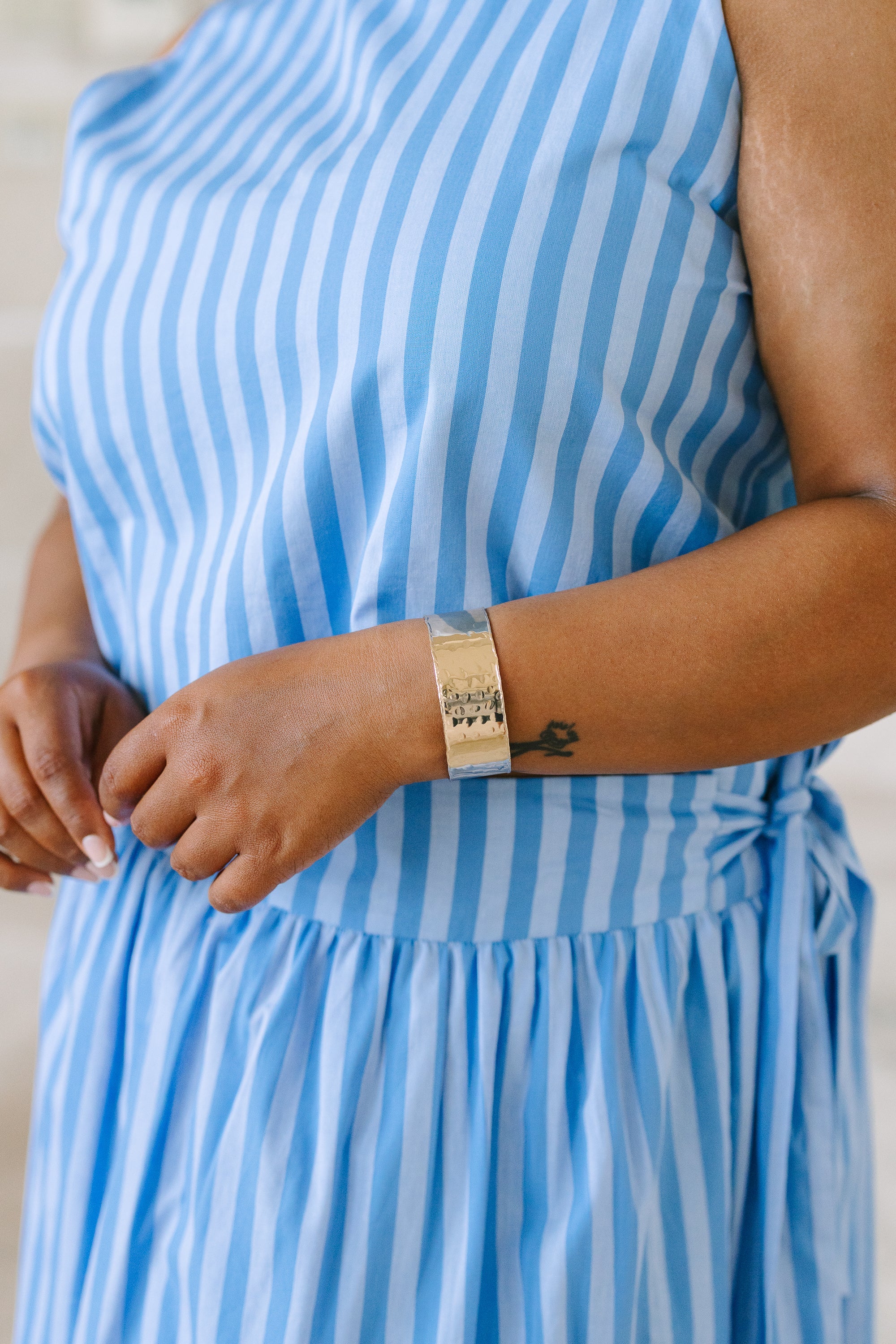 All The Right Words Bracelet, Gold