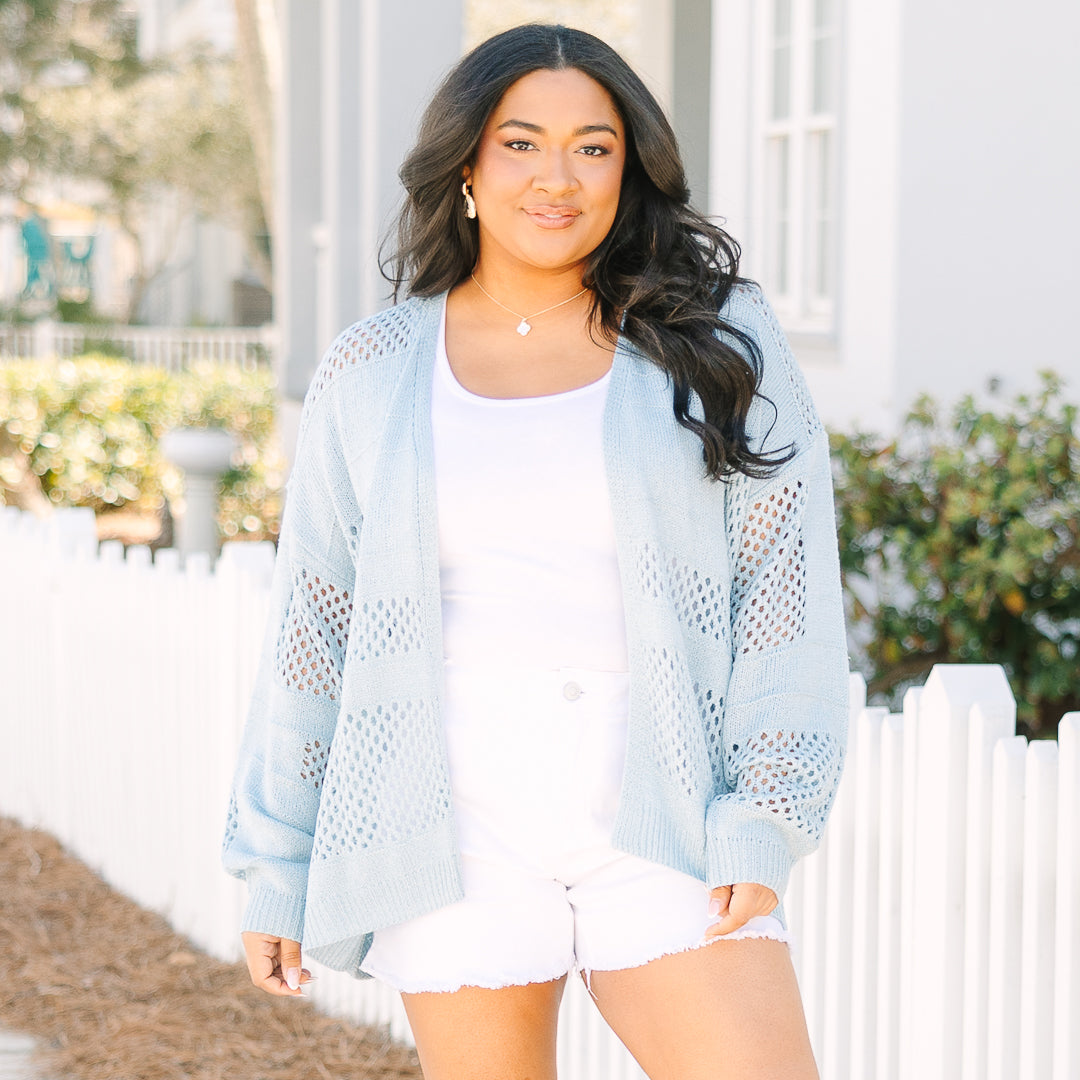 All You Know Cardigan, Blue